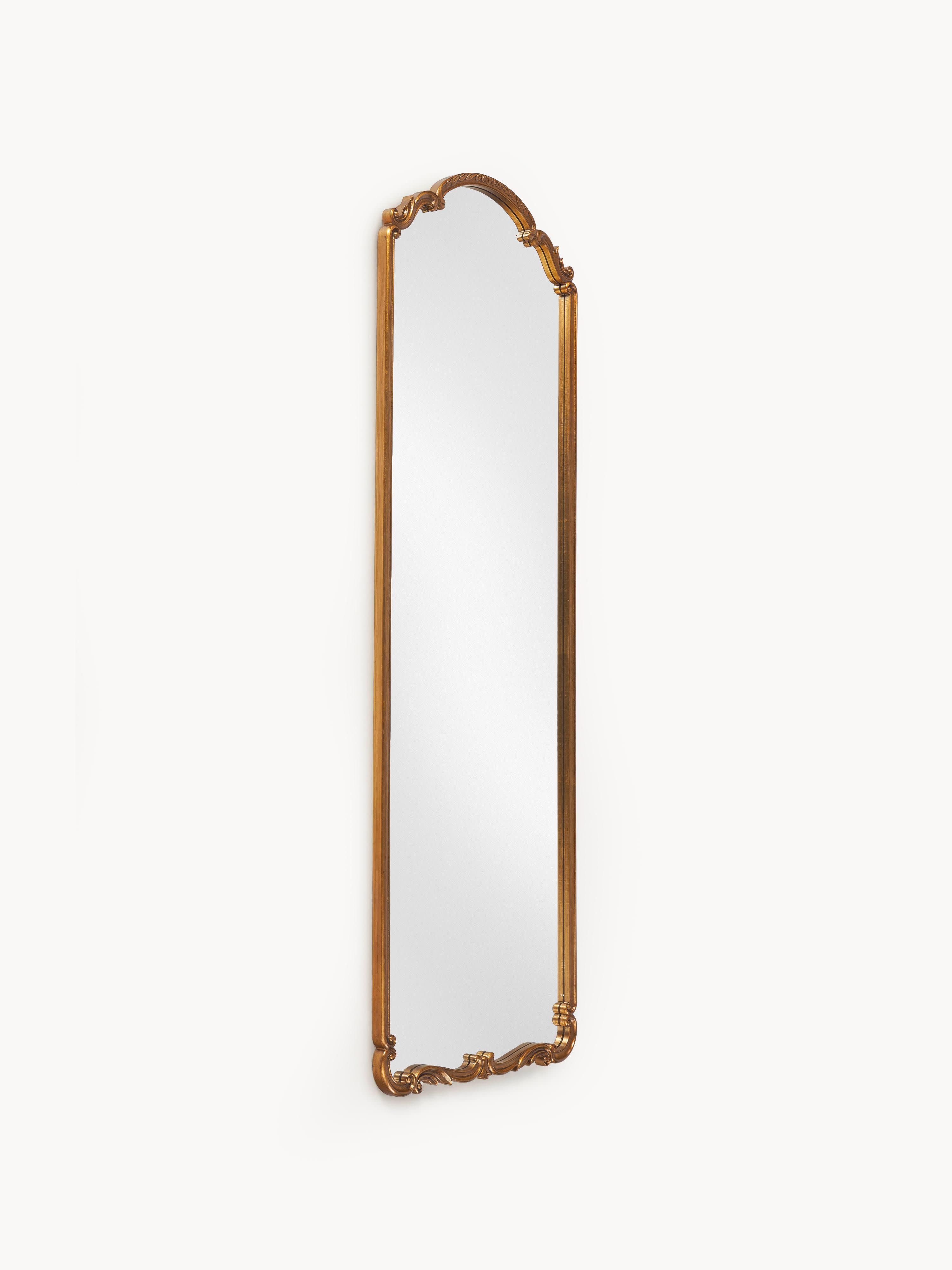 Francesca Baroque Full-Length Leaner Mirror