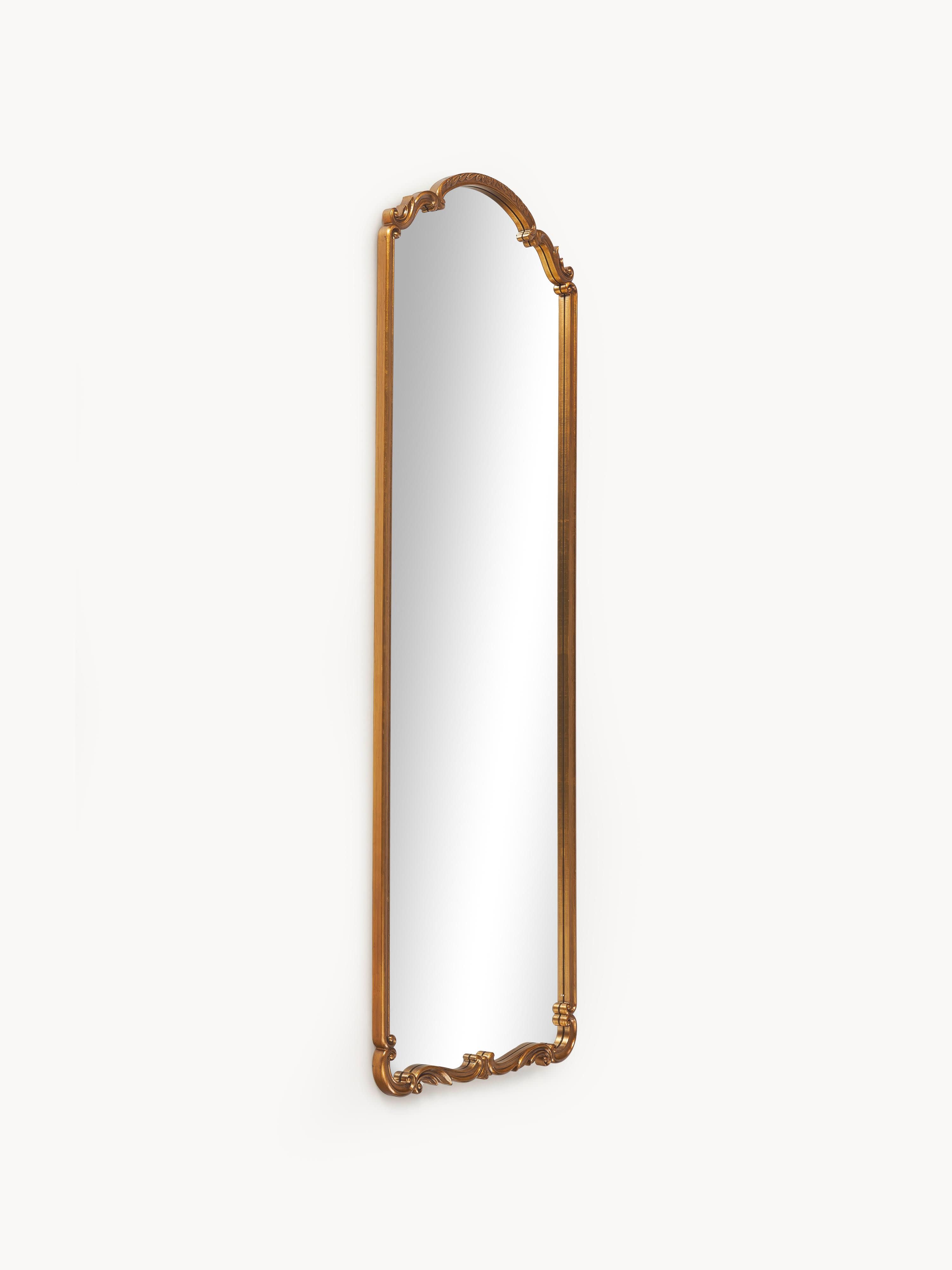 Francesca Baroque Full-Length Leaner Mirror