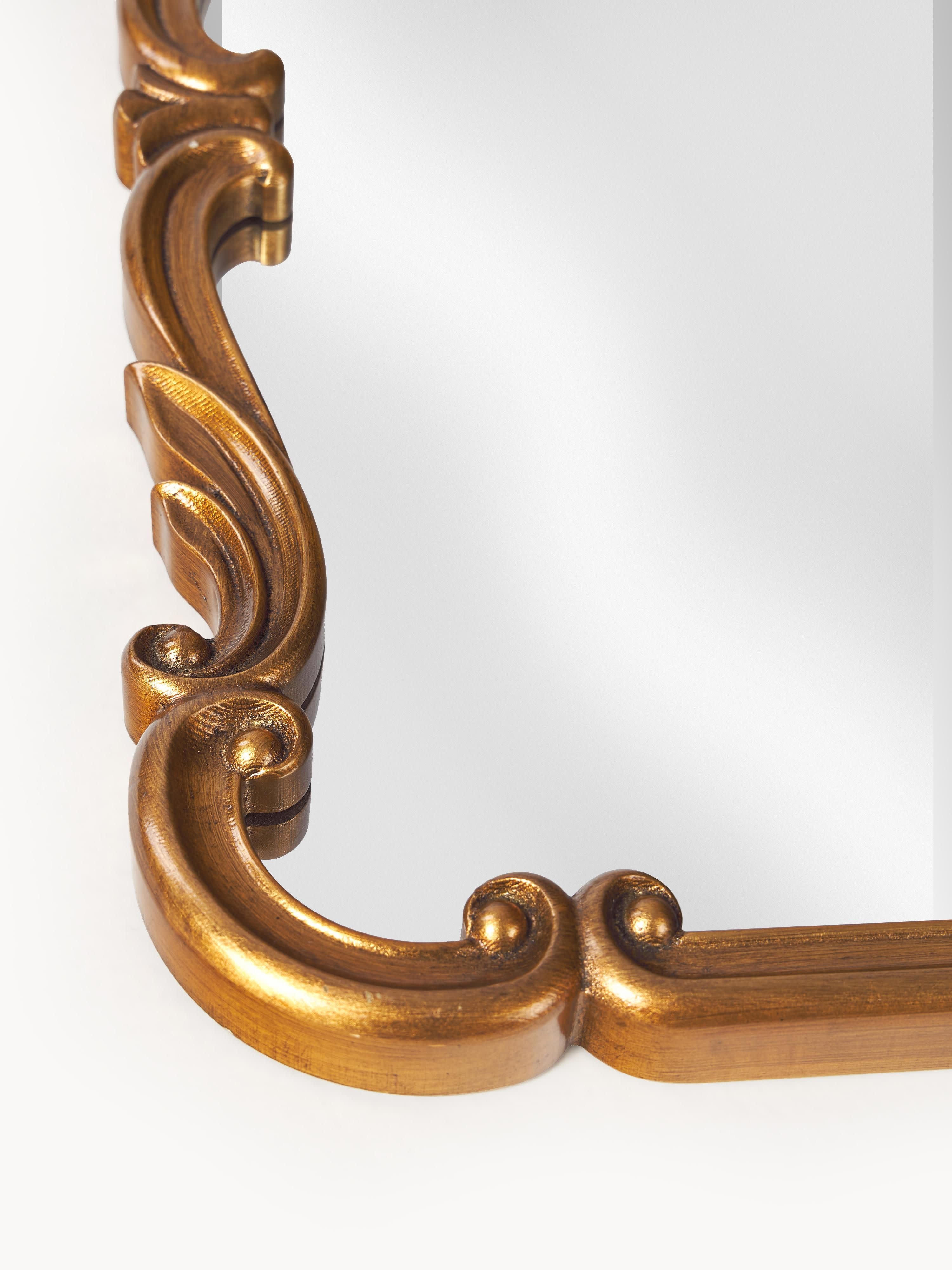 Francesca Baroque Full-Length Leaner Mirror