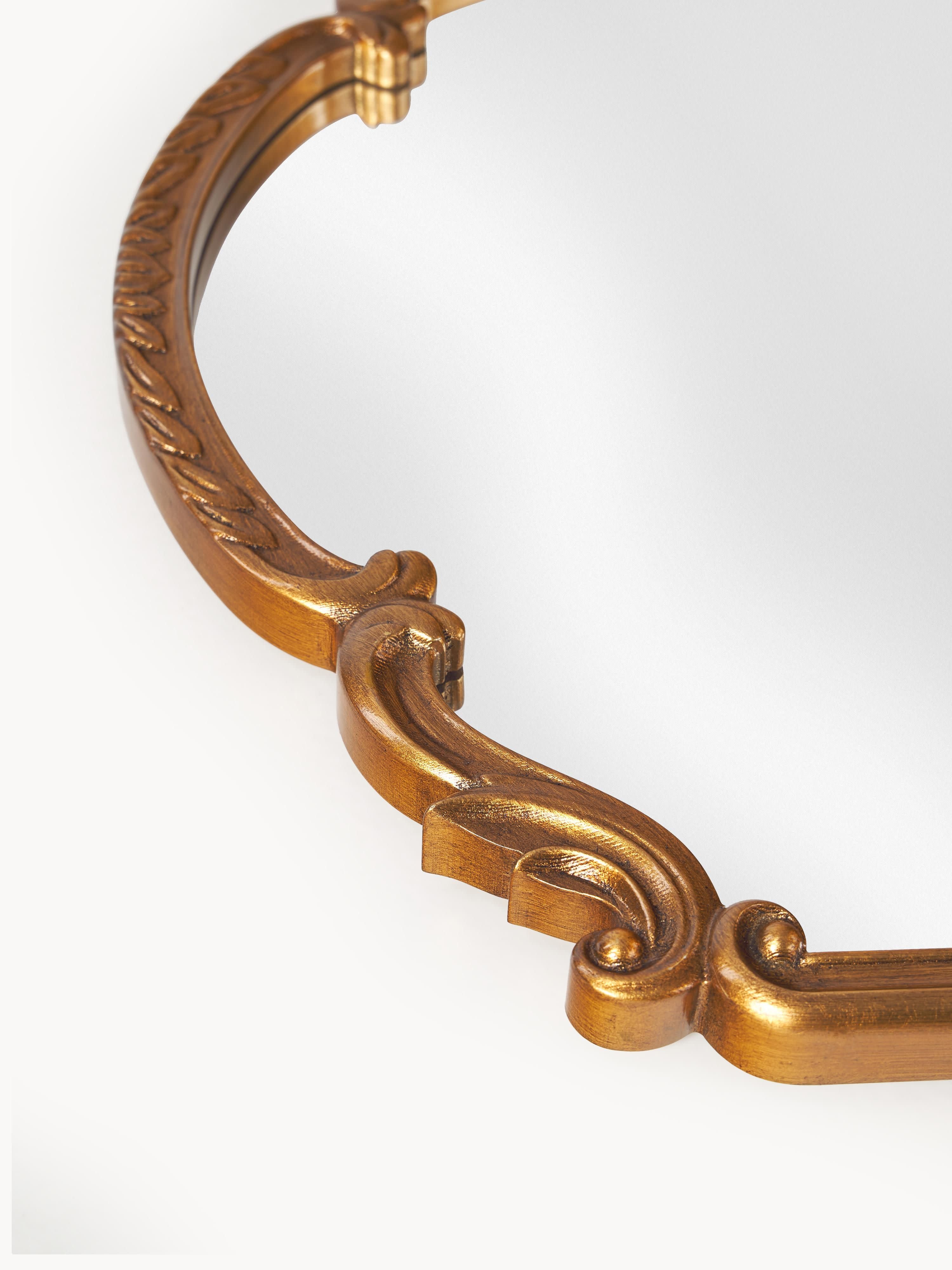 Francesca Baroque Full-Length Leaner Mirror