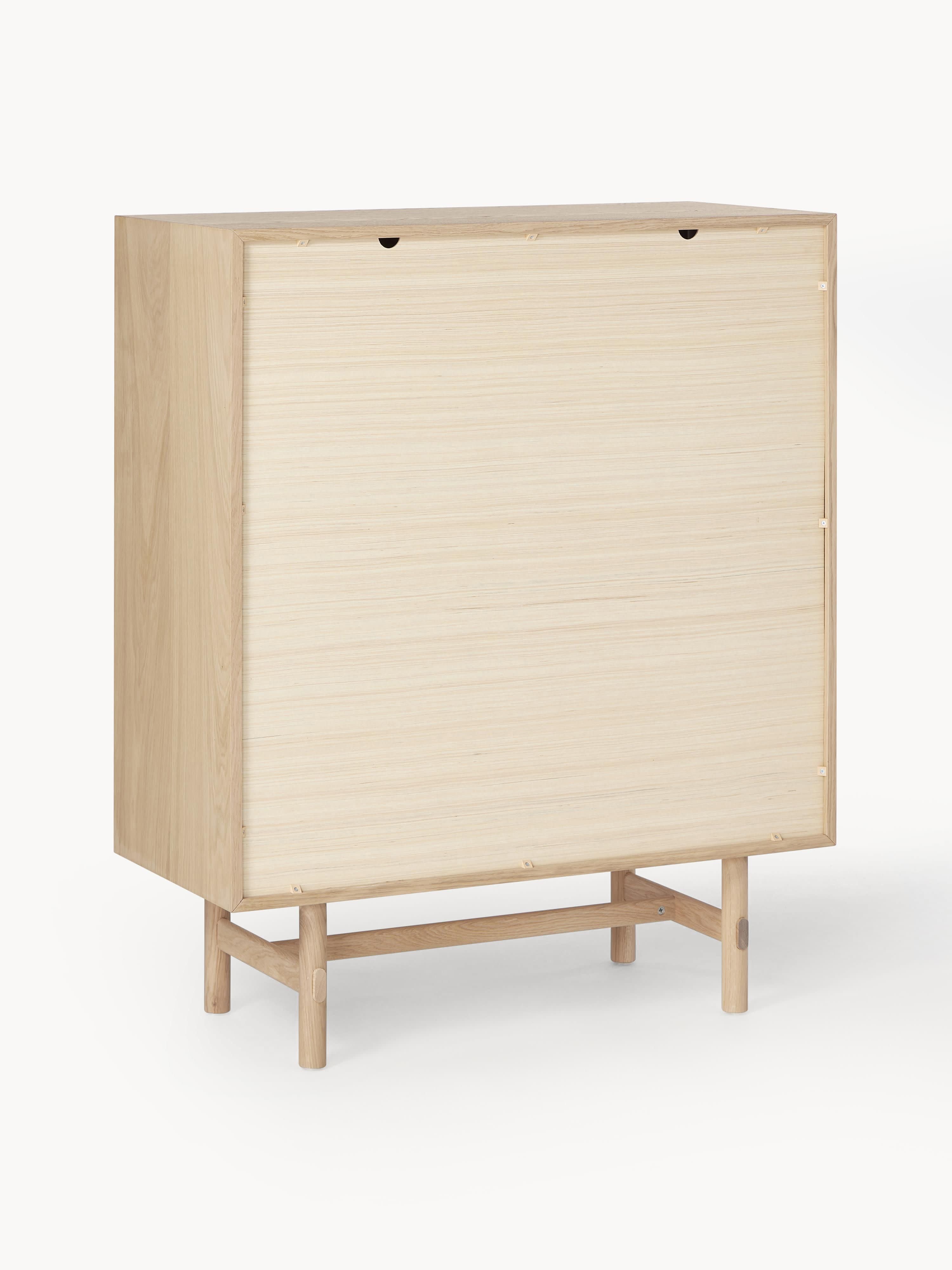 Diana Oak Wood Highboard