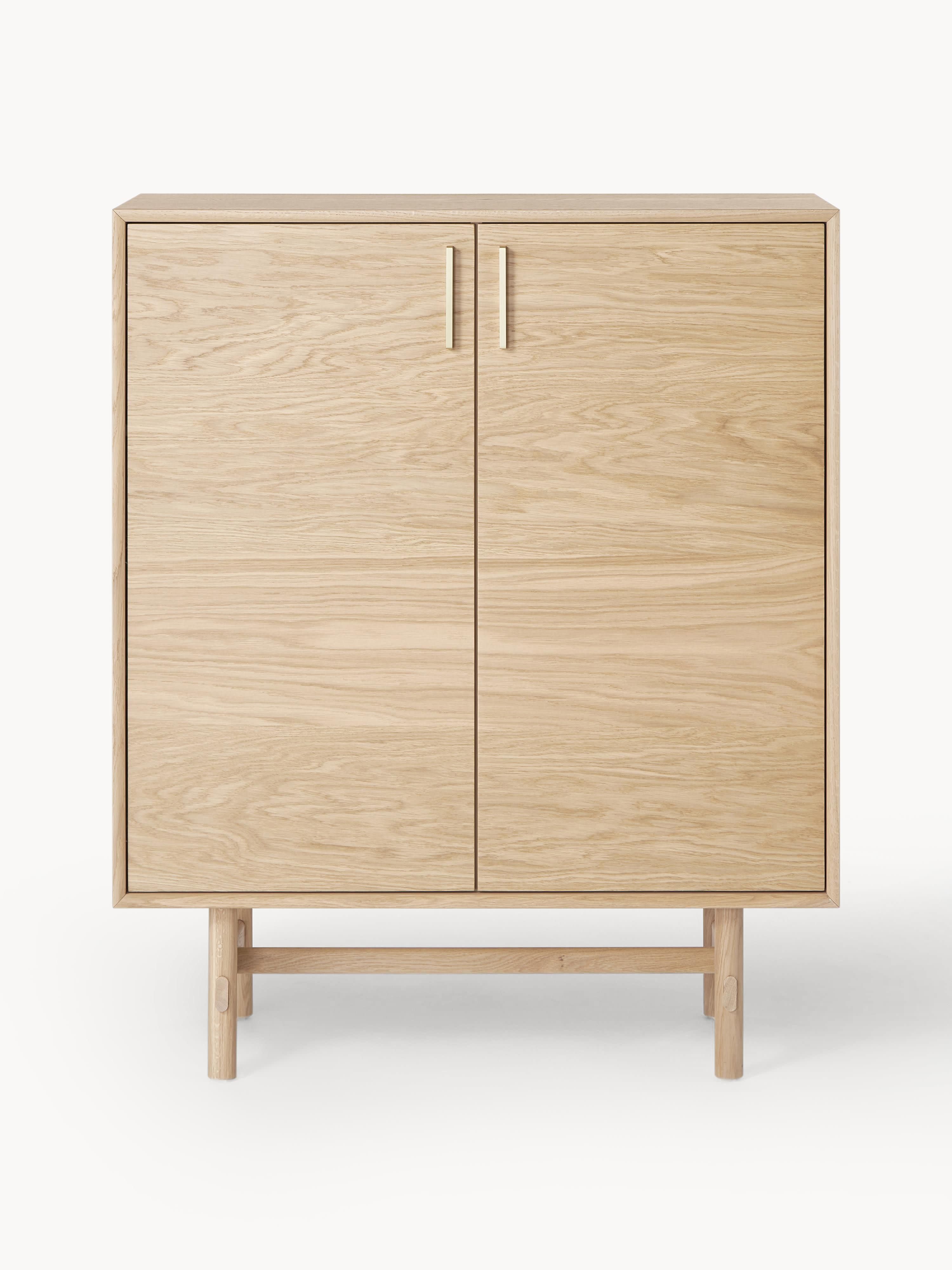 Diana Oak Wood Highboard