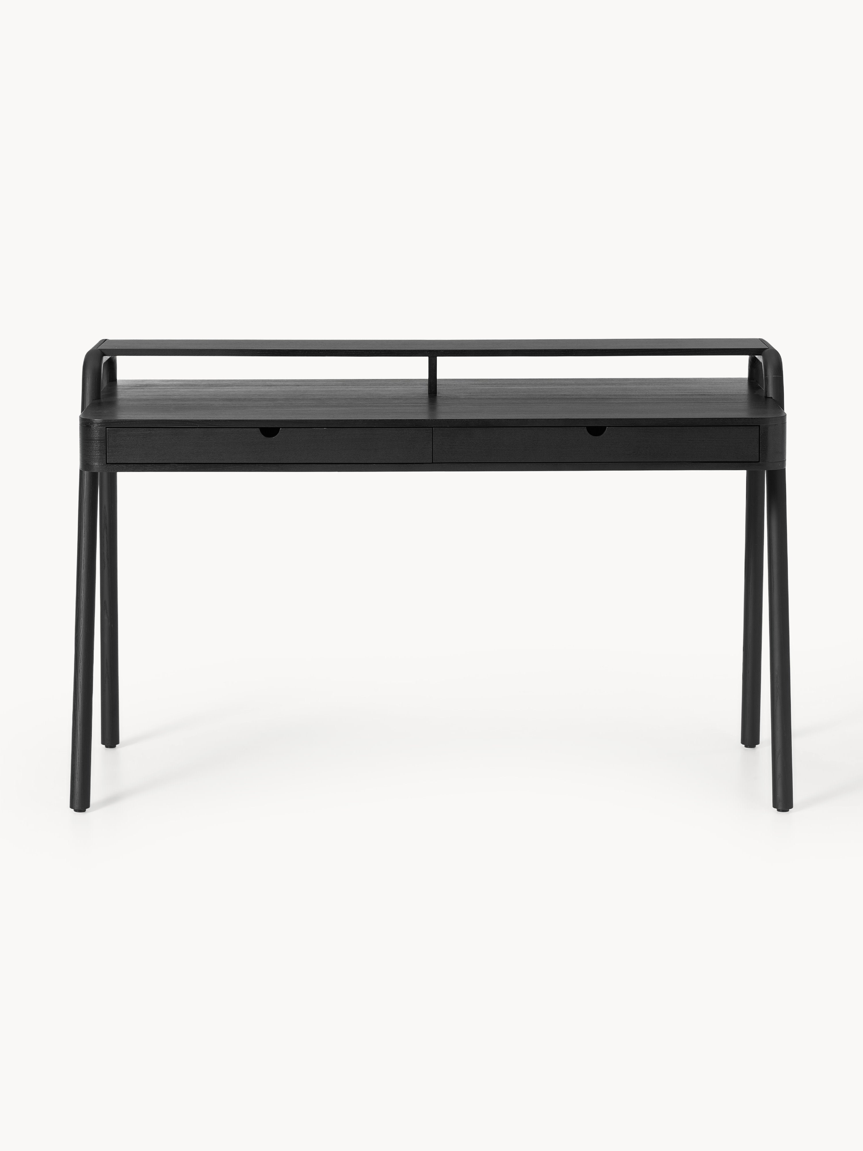 Evrak Wooden Desk with Drawers