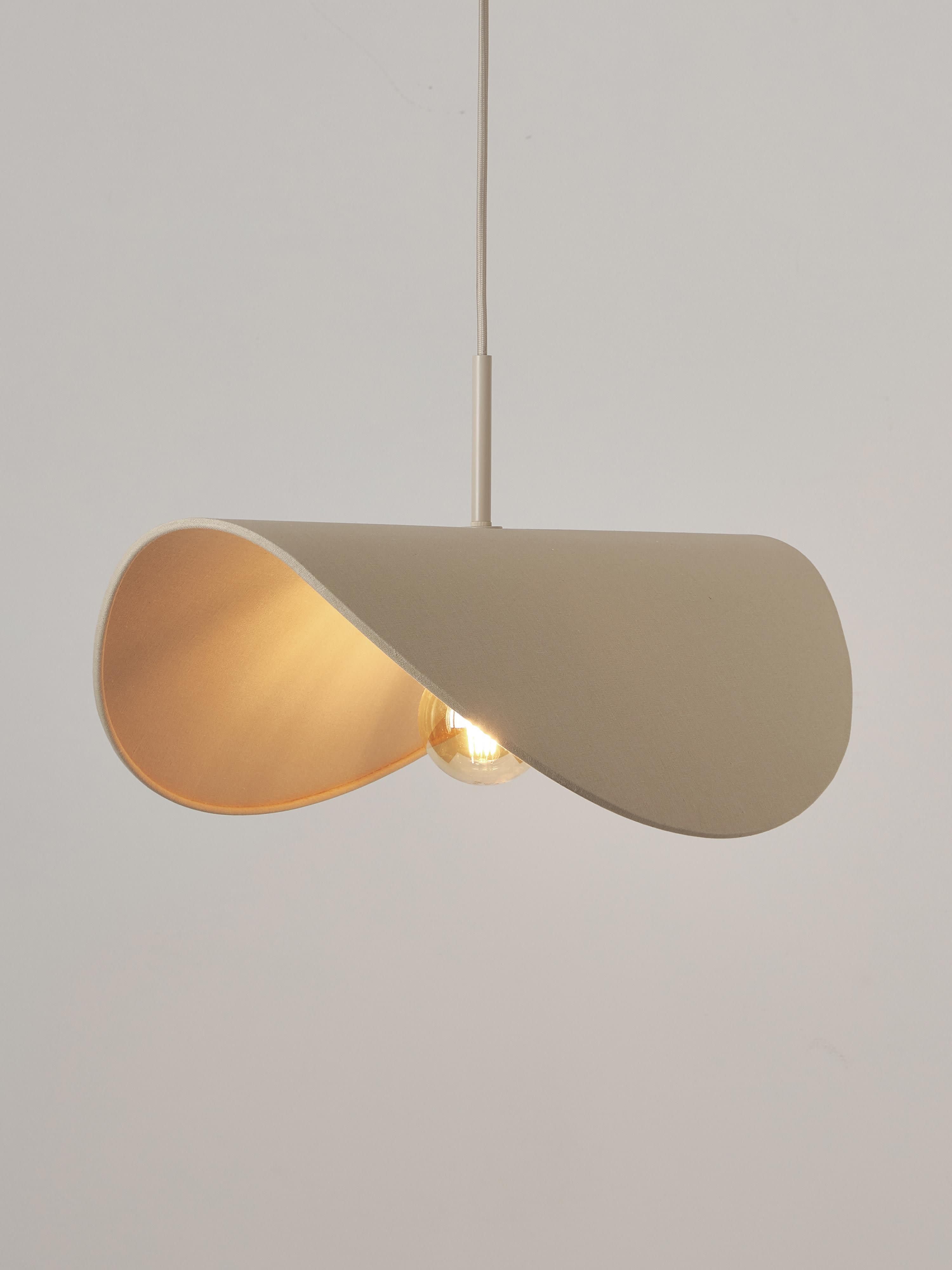 Kenzie Linen Design Pendant Light