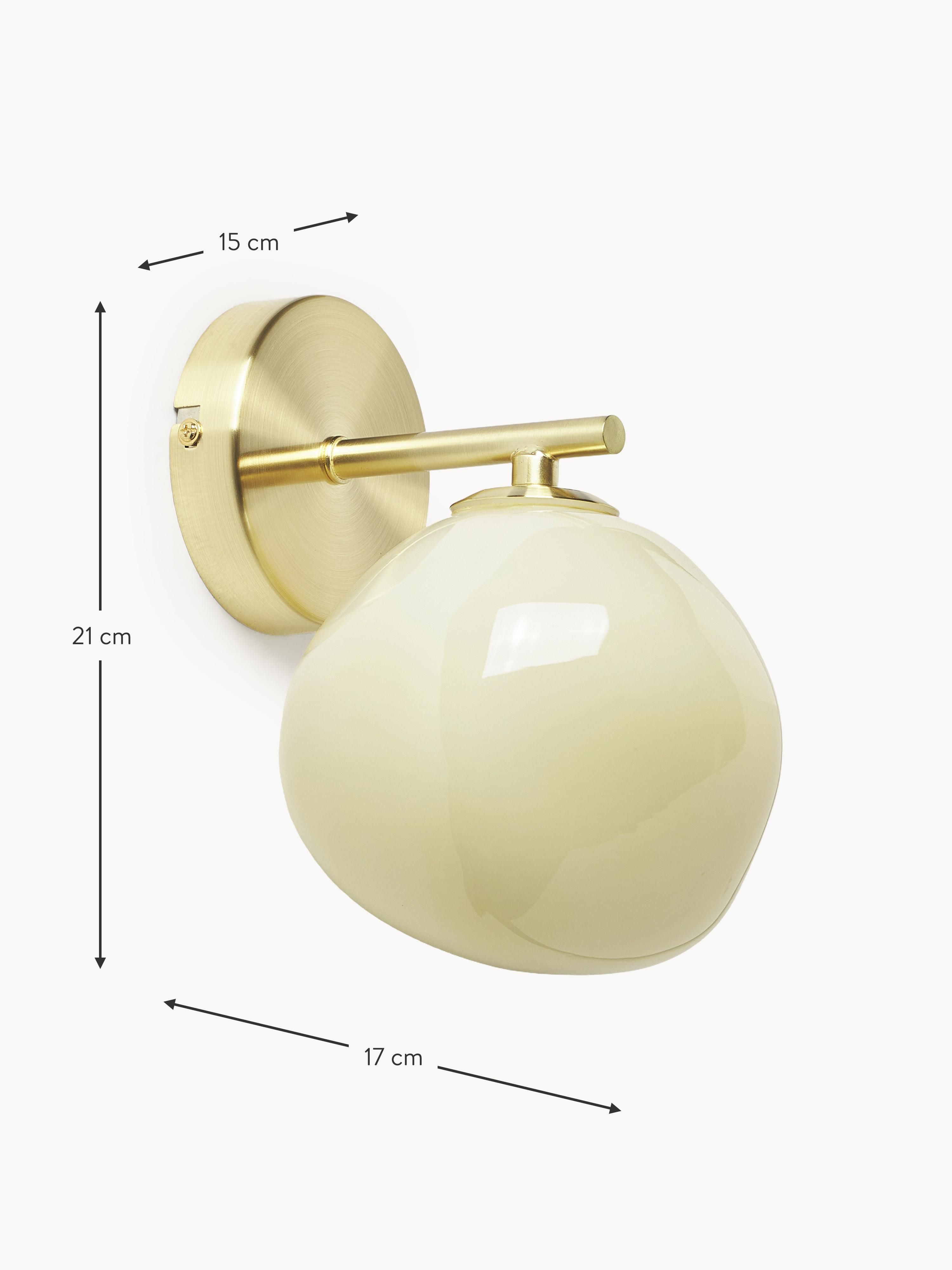 Josie Opal Glass Wall Lamp