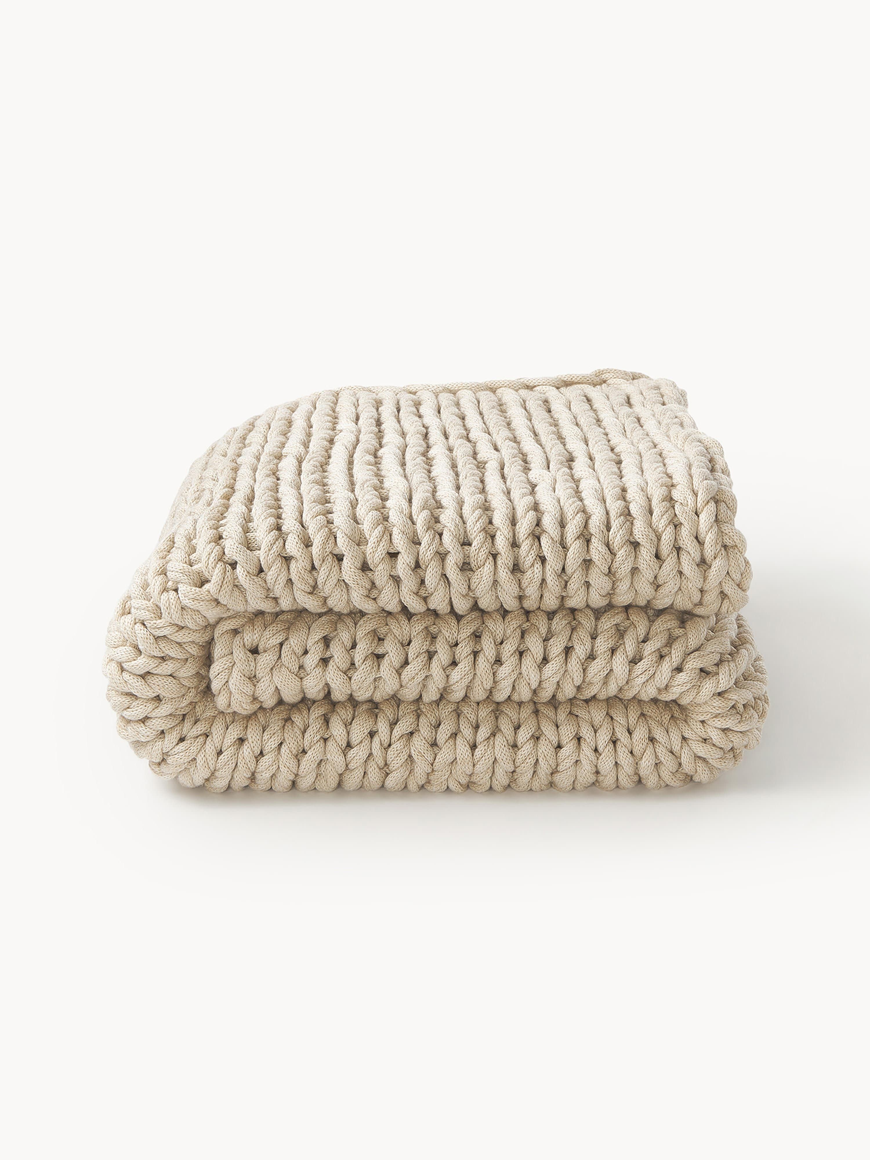 Adyna Handmade Chunky Knit Blanket