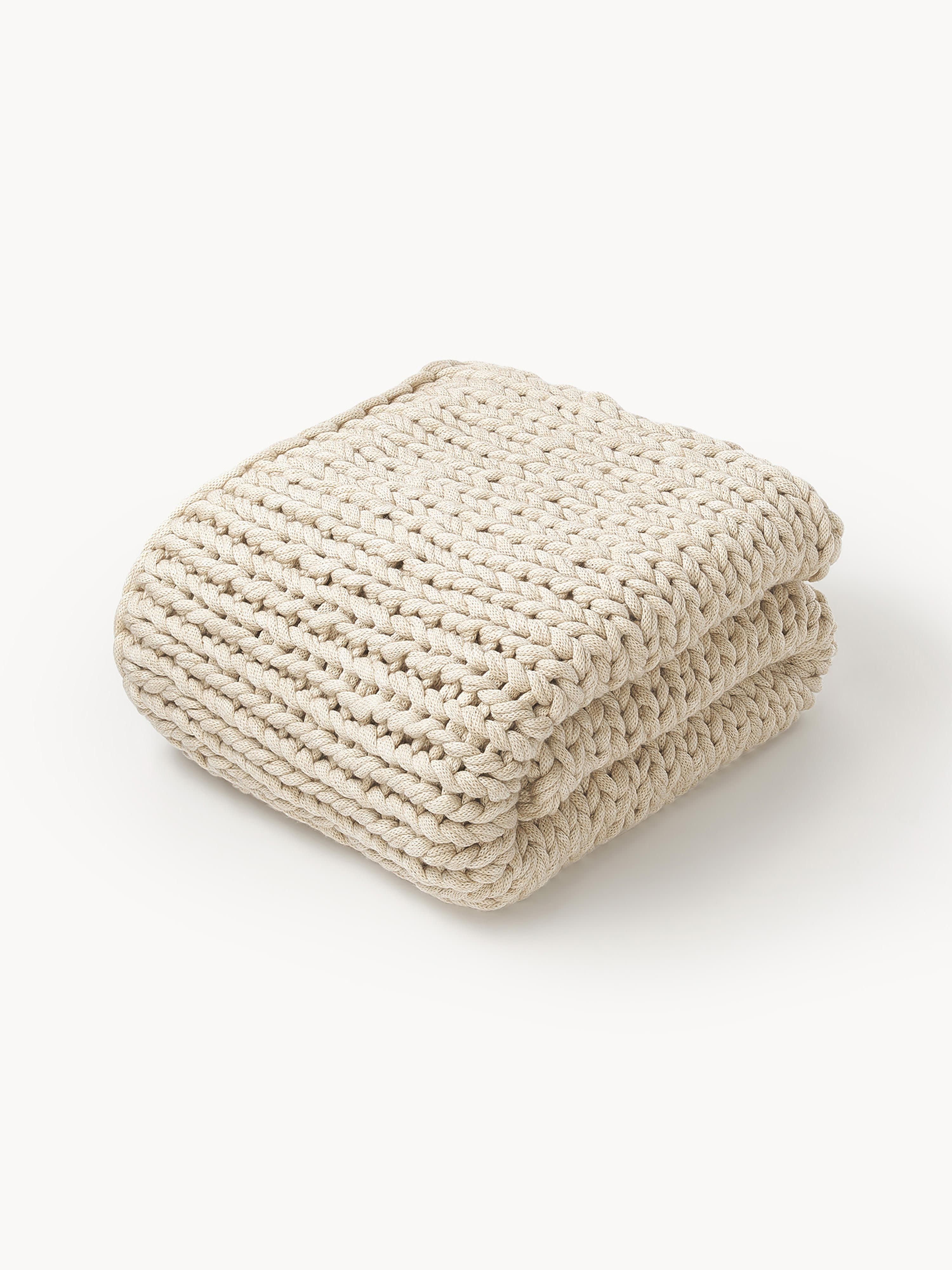 Gallery image 1 - Handmade Chunky Knit Blanket Adyna