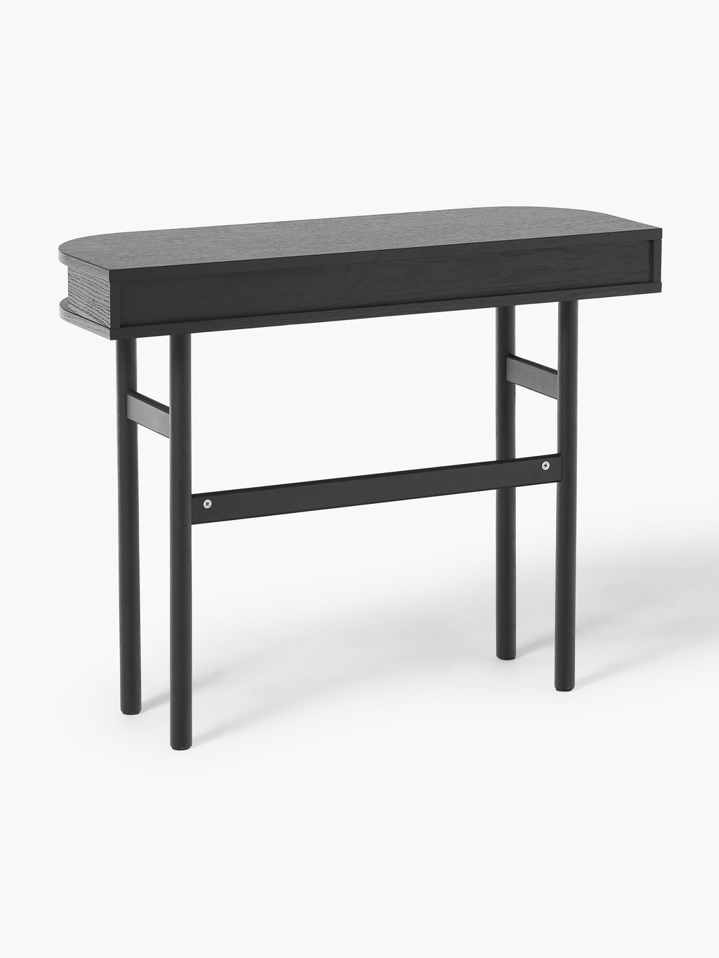 Calary Console Table with Fluted Front