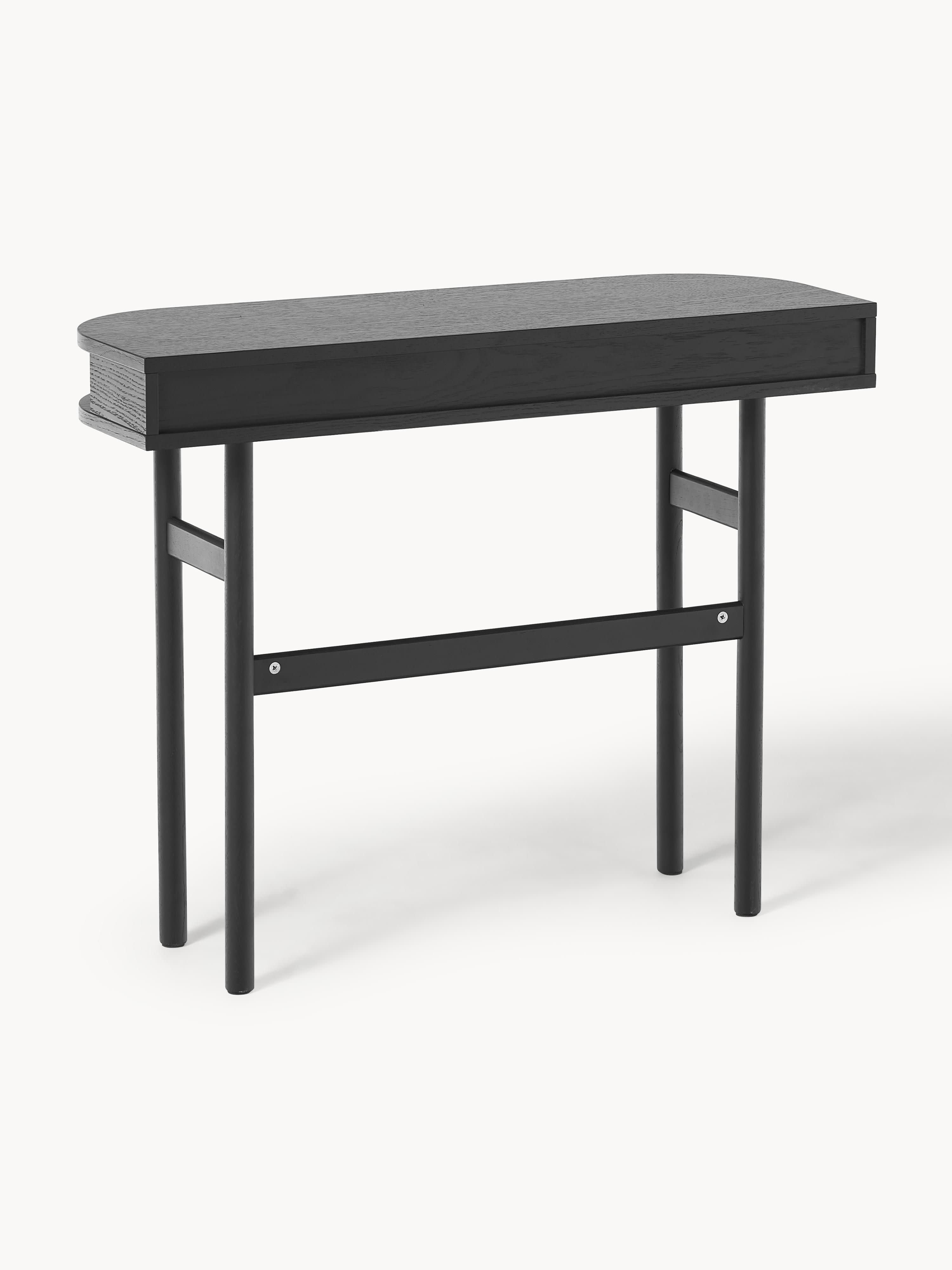 Calary Console Table with Fluted Front
