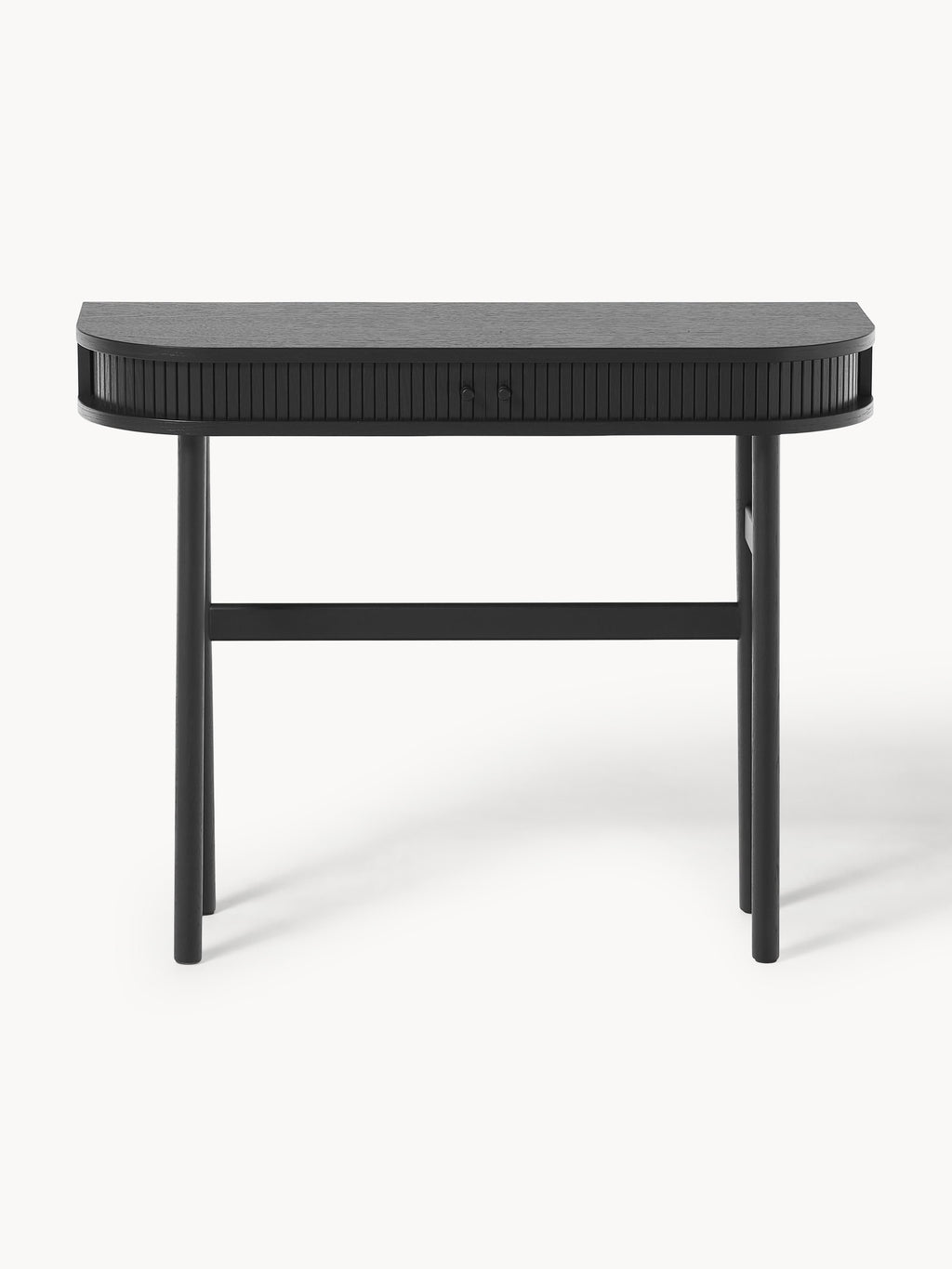 Calary Console Table with Fluted Front