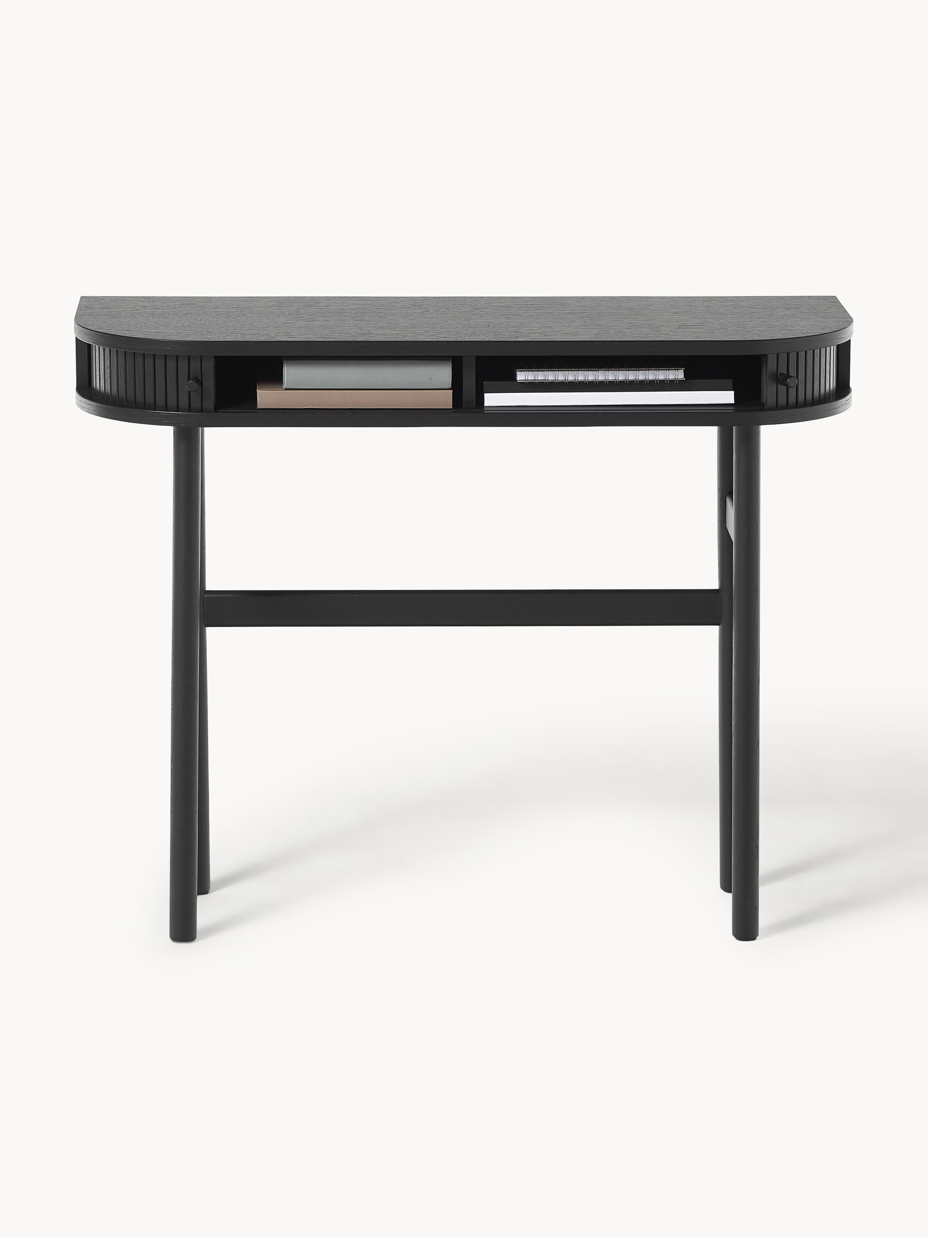 Calary Console Table with Fluted Front