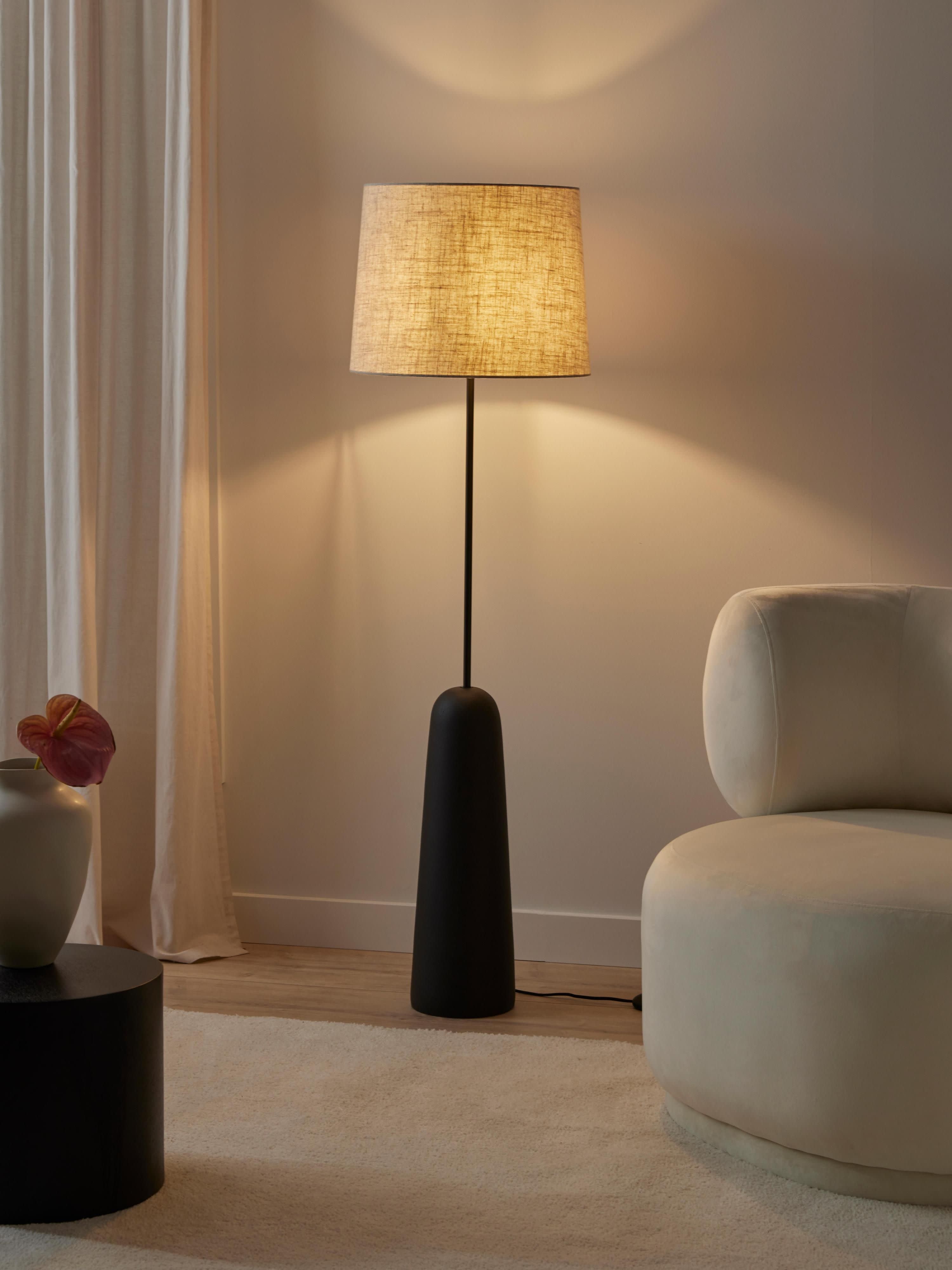 Kaya Floor Lamp with Concrete Base