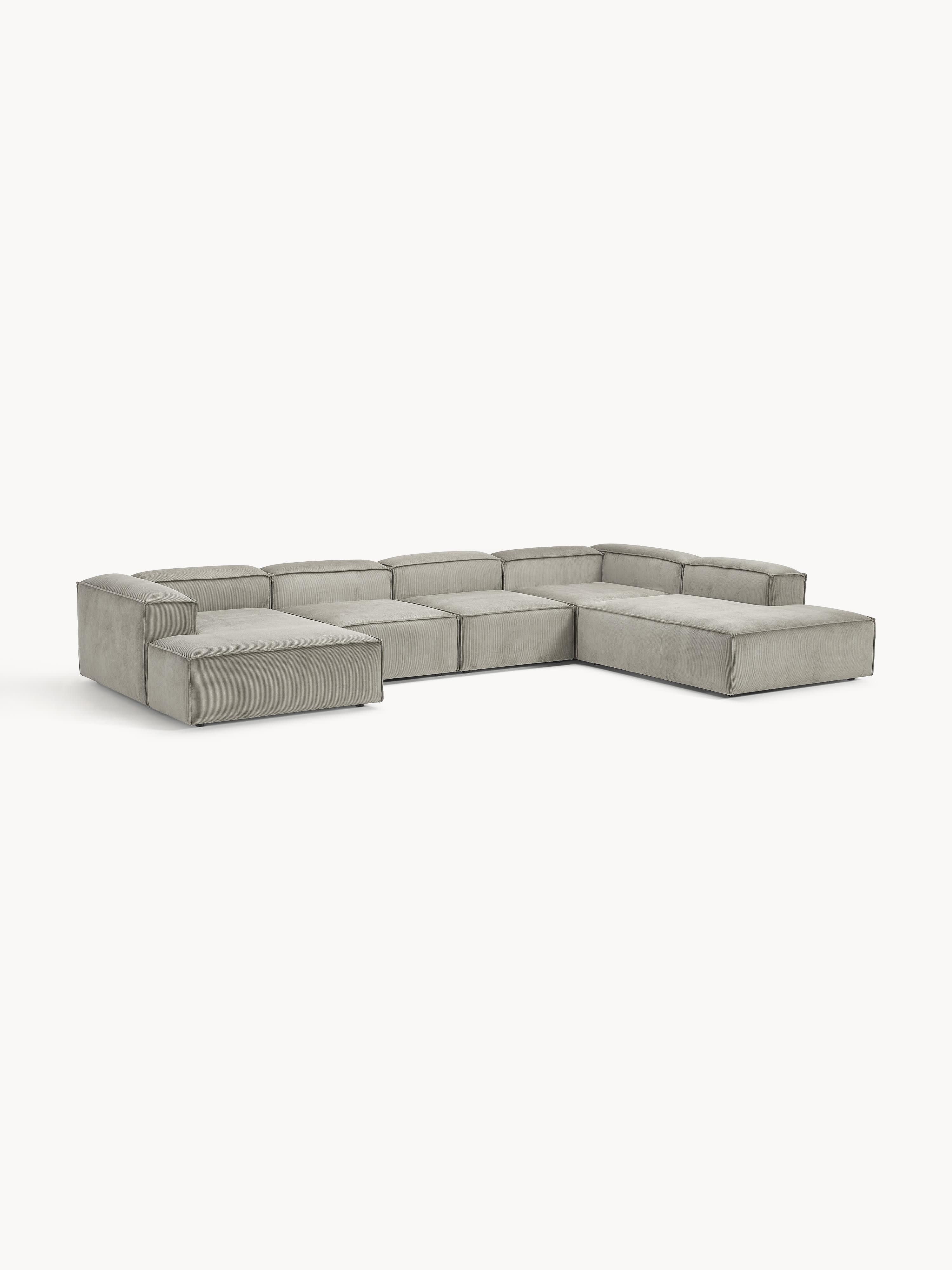 Gallery image 1 - XL Corduroy Modular Sofa Lennon