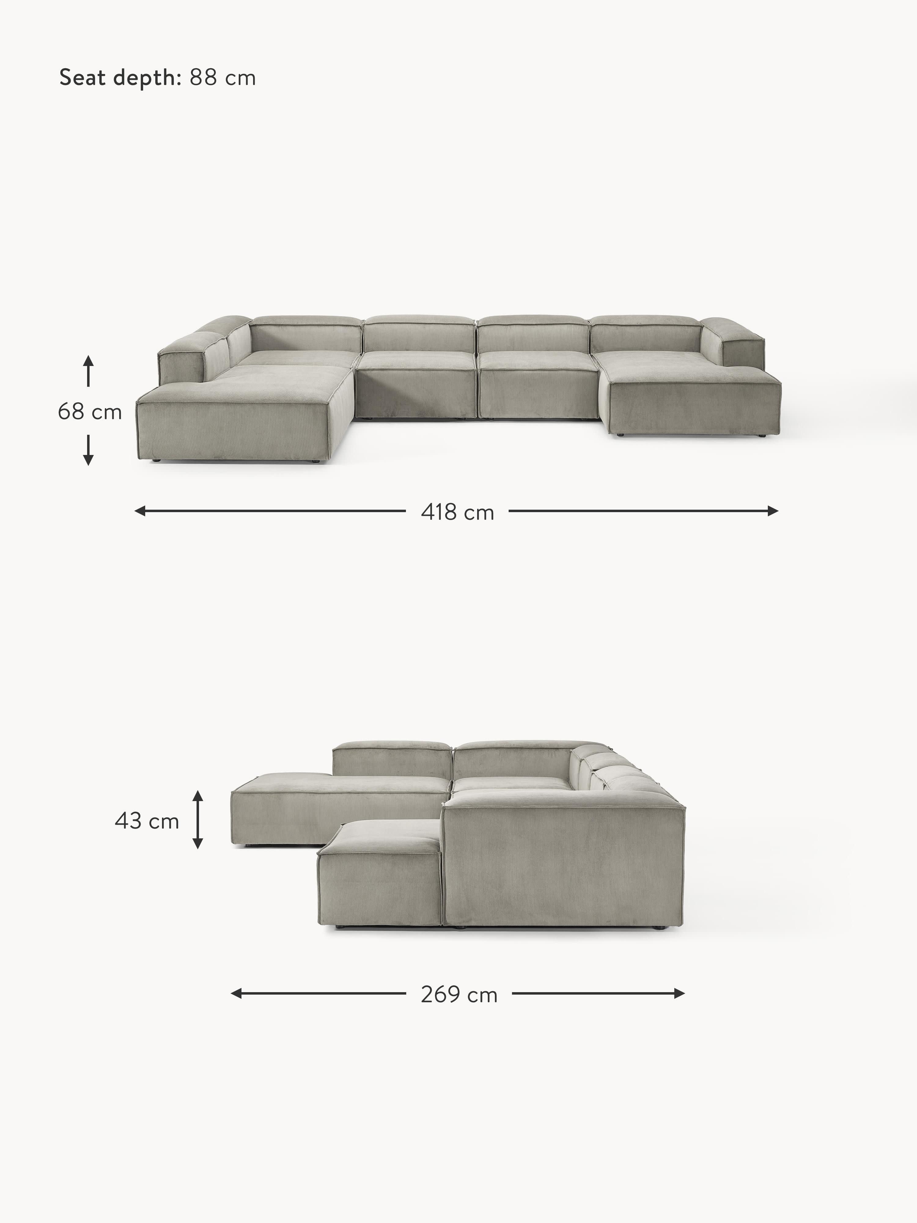 Lennon XL Corduroy Modular Sofa