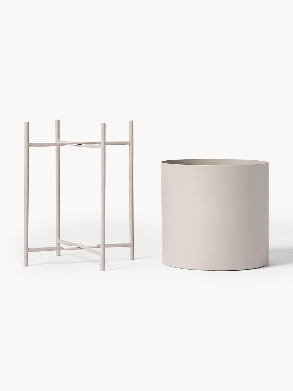 Mina Metal Plant Pots, Set of 2
