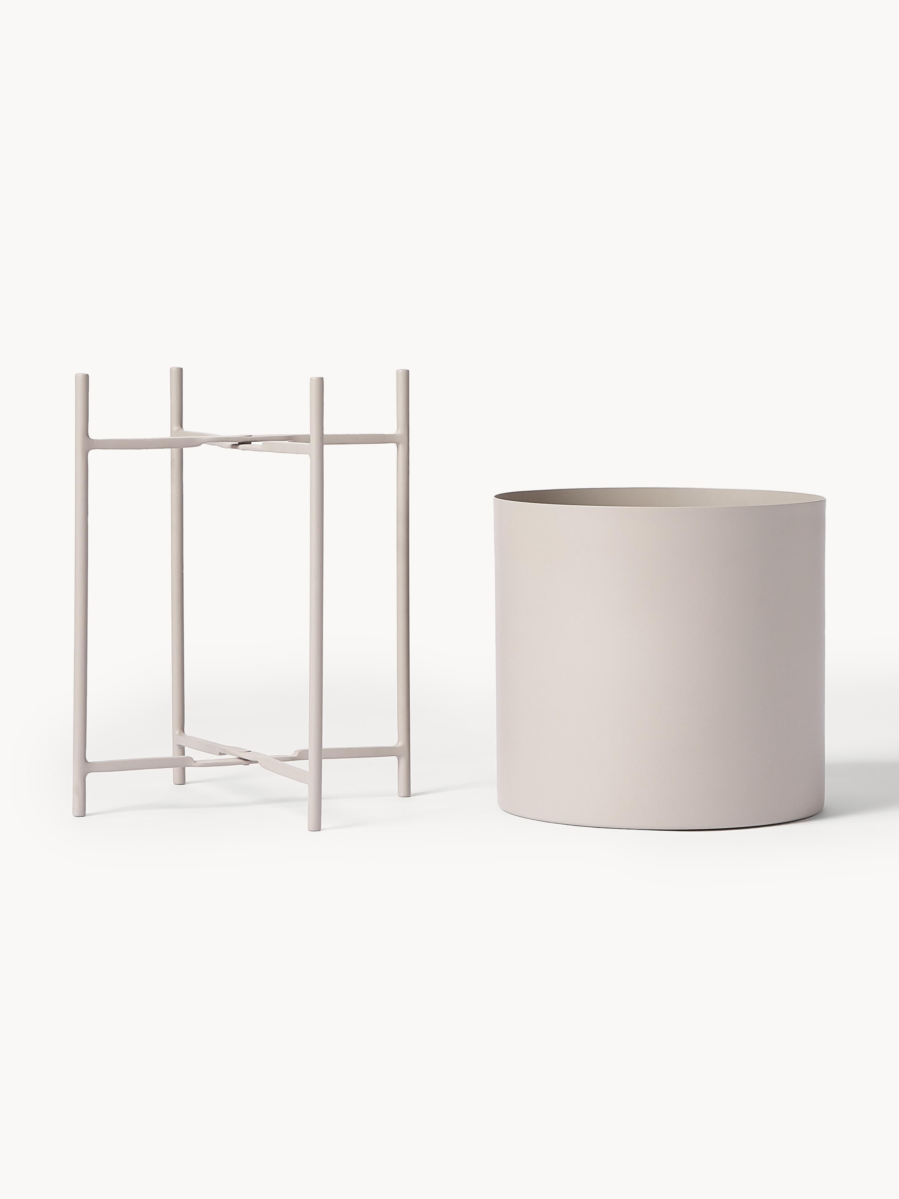 Mina Metal Plant Pots, Set of 2
