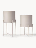 Gallery image 1 - Metal Plant Pots Mina