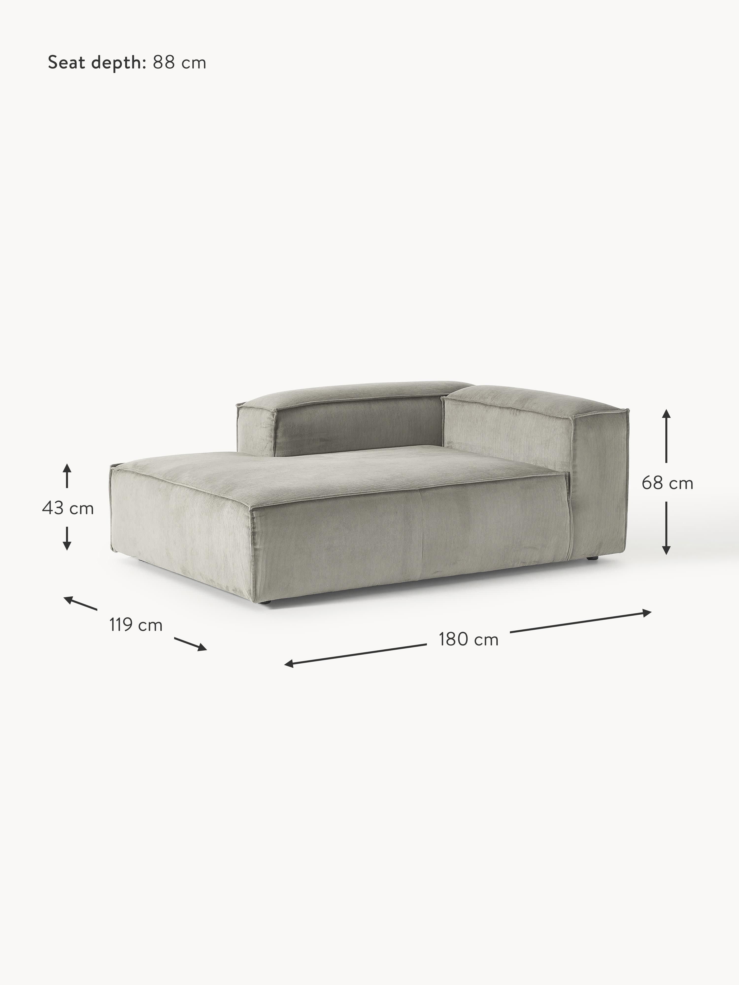 Lennon Corduroy Corner Chaise Module