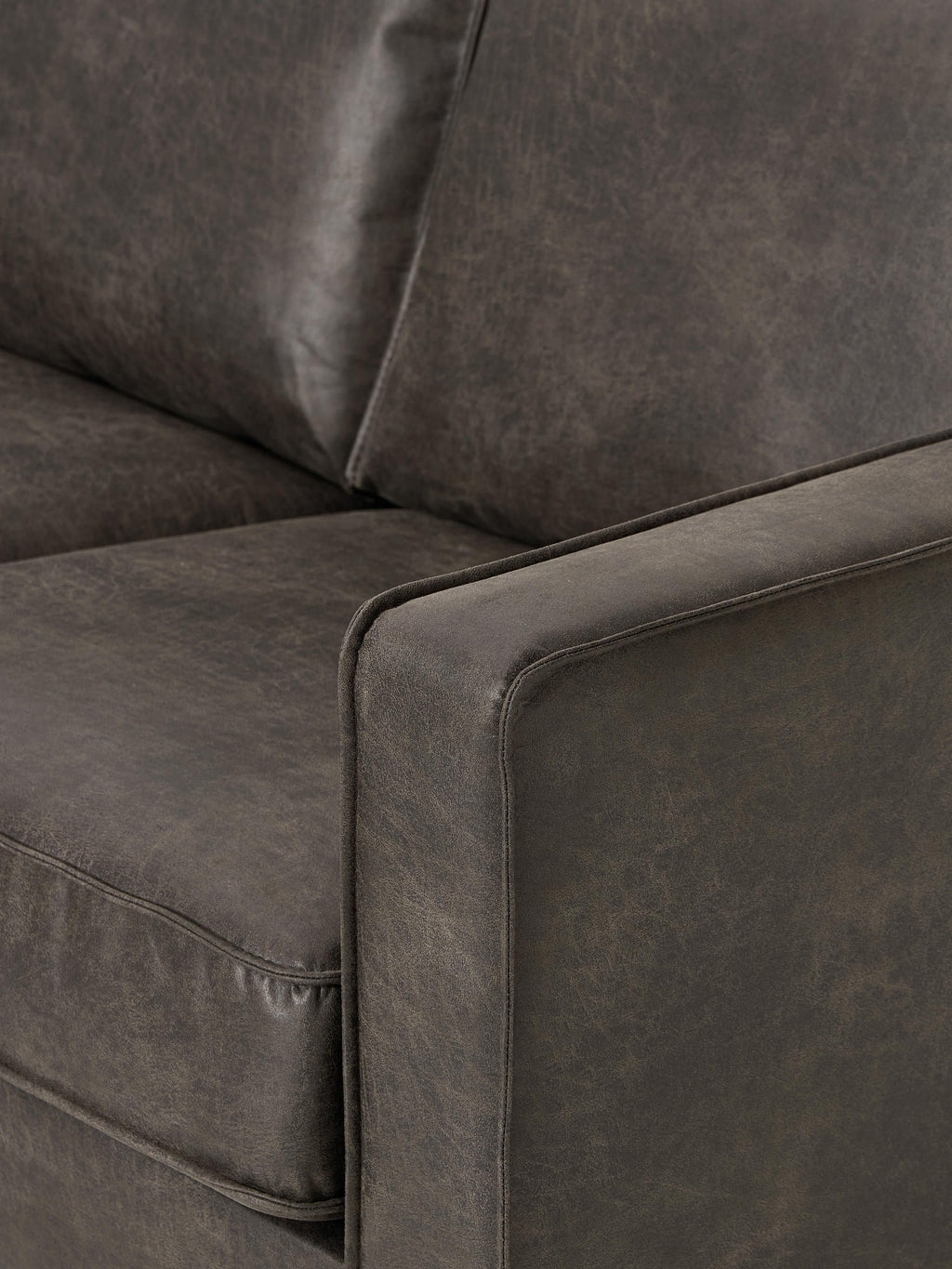 Hunter Leather Corner Sofa (4-seater)
