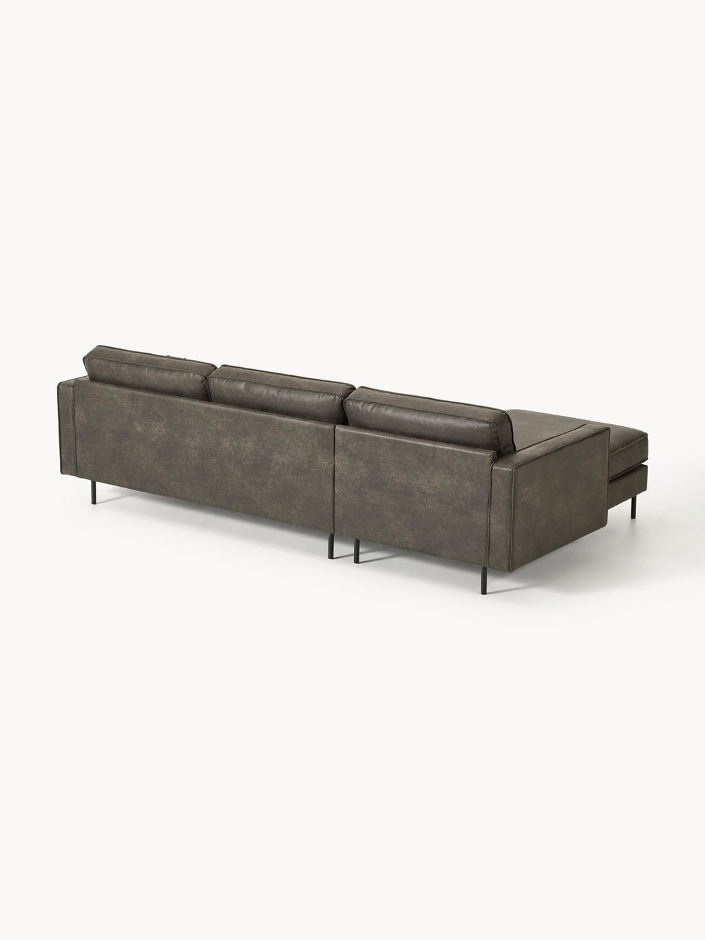 Hunter Leather Corner Sofa (4-seater)