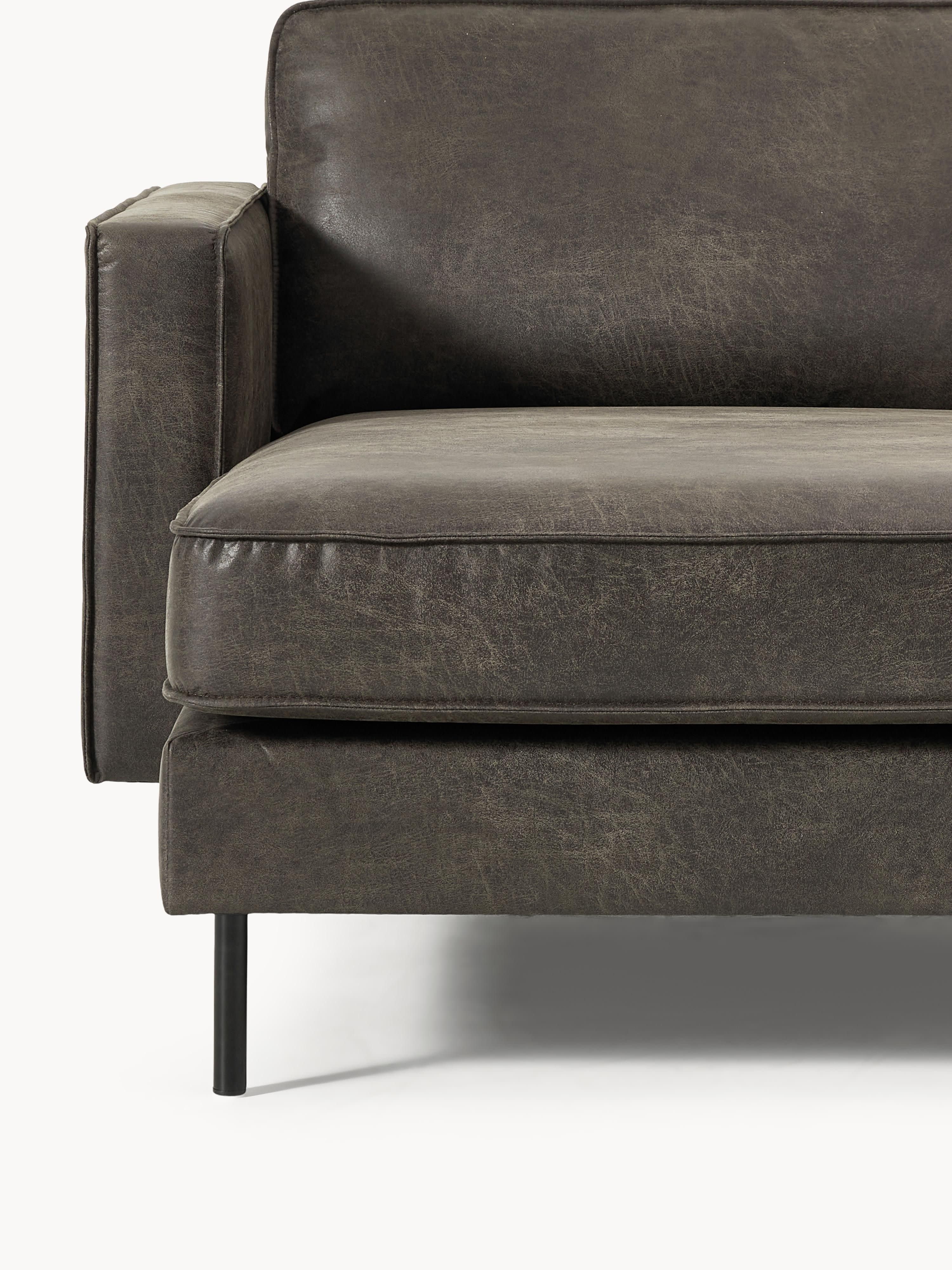 Hunter Leather Corner Sofa (4-seater)