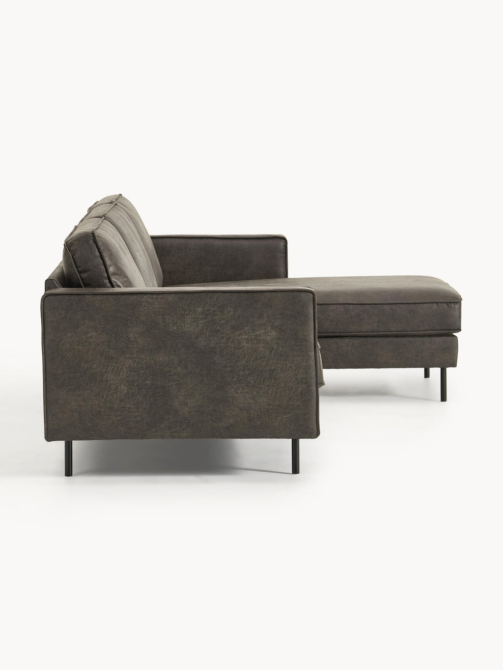 Hunter Leather Corner Sofa (4-seater)
