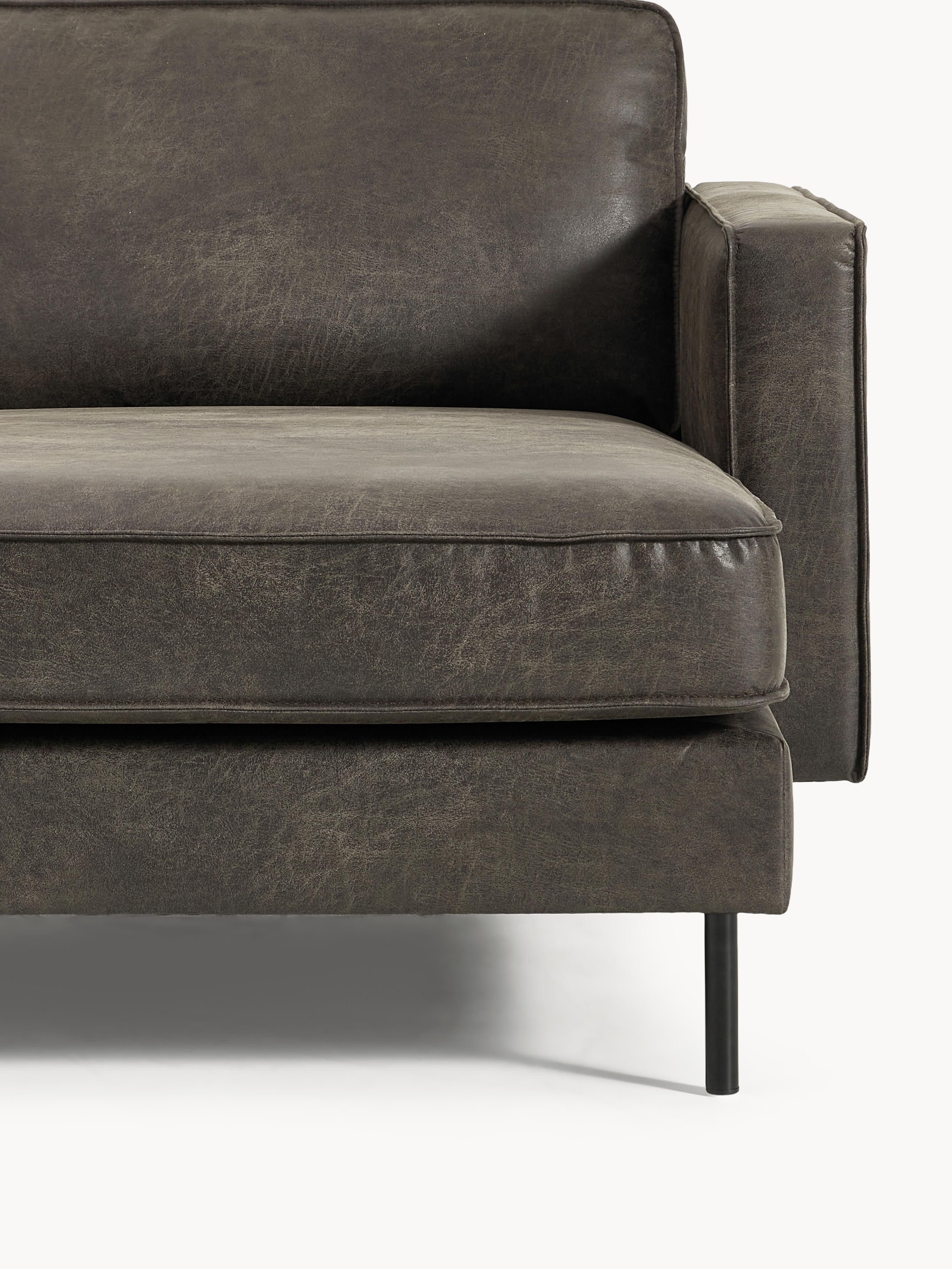 Hunter Leather Corner Sofa (4-seater)