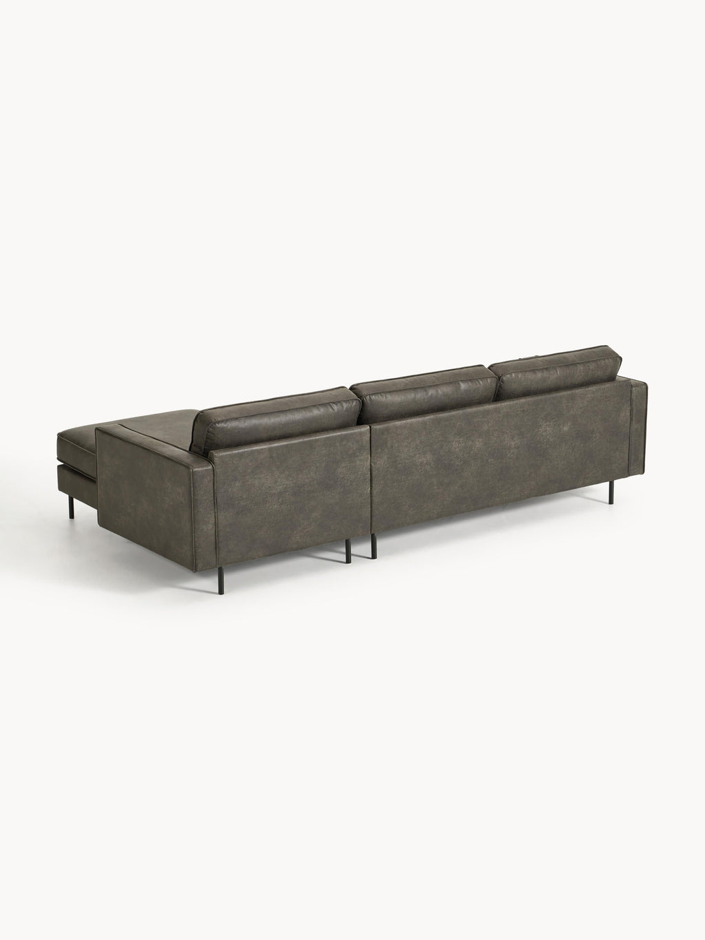 Hunter Leather Corner Sofa (4-seater)
