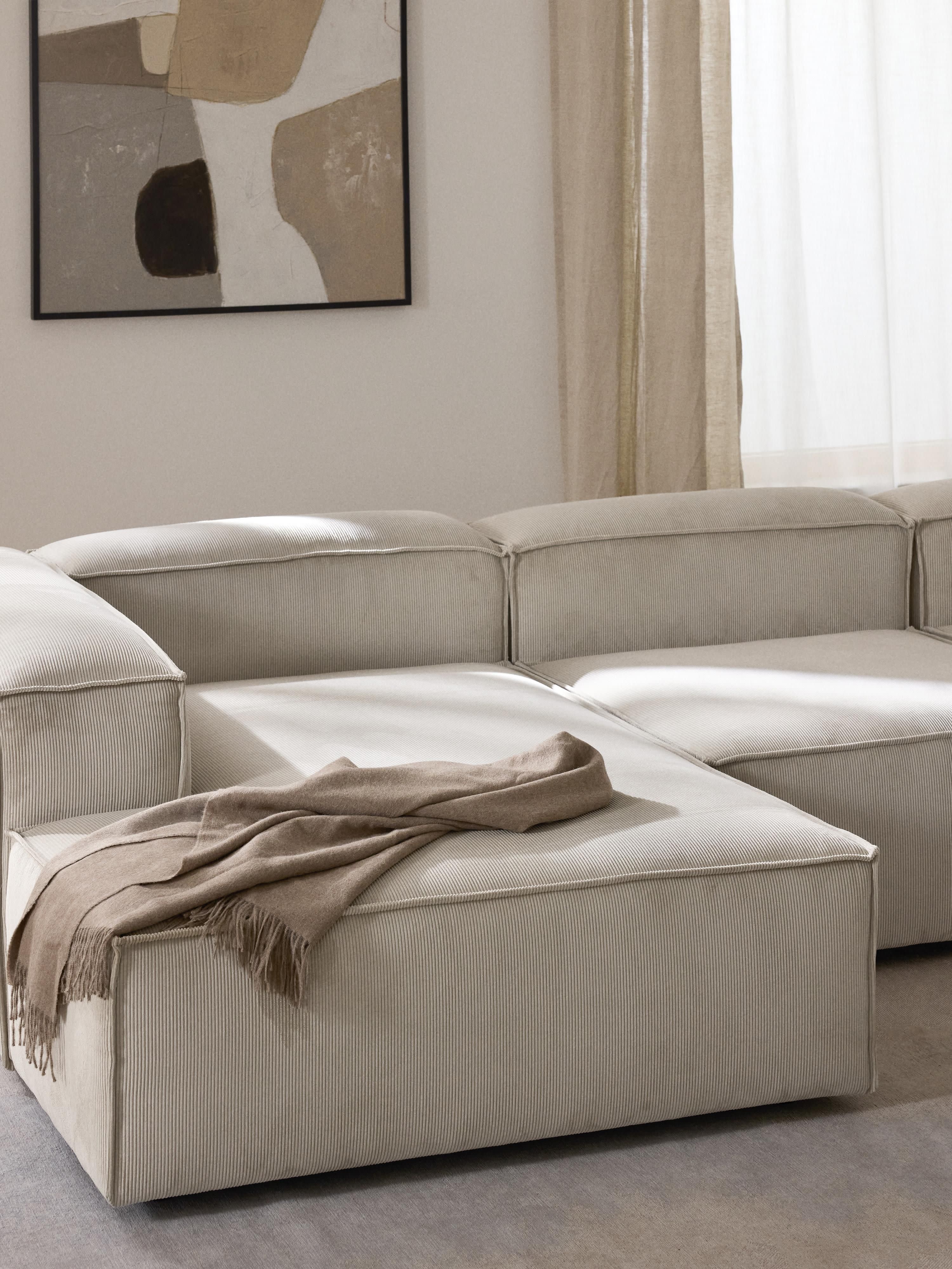 Lennon Corduroy Corner Chaise Module