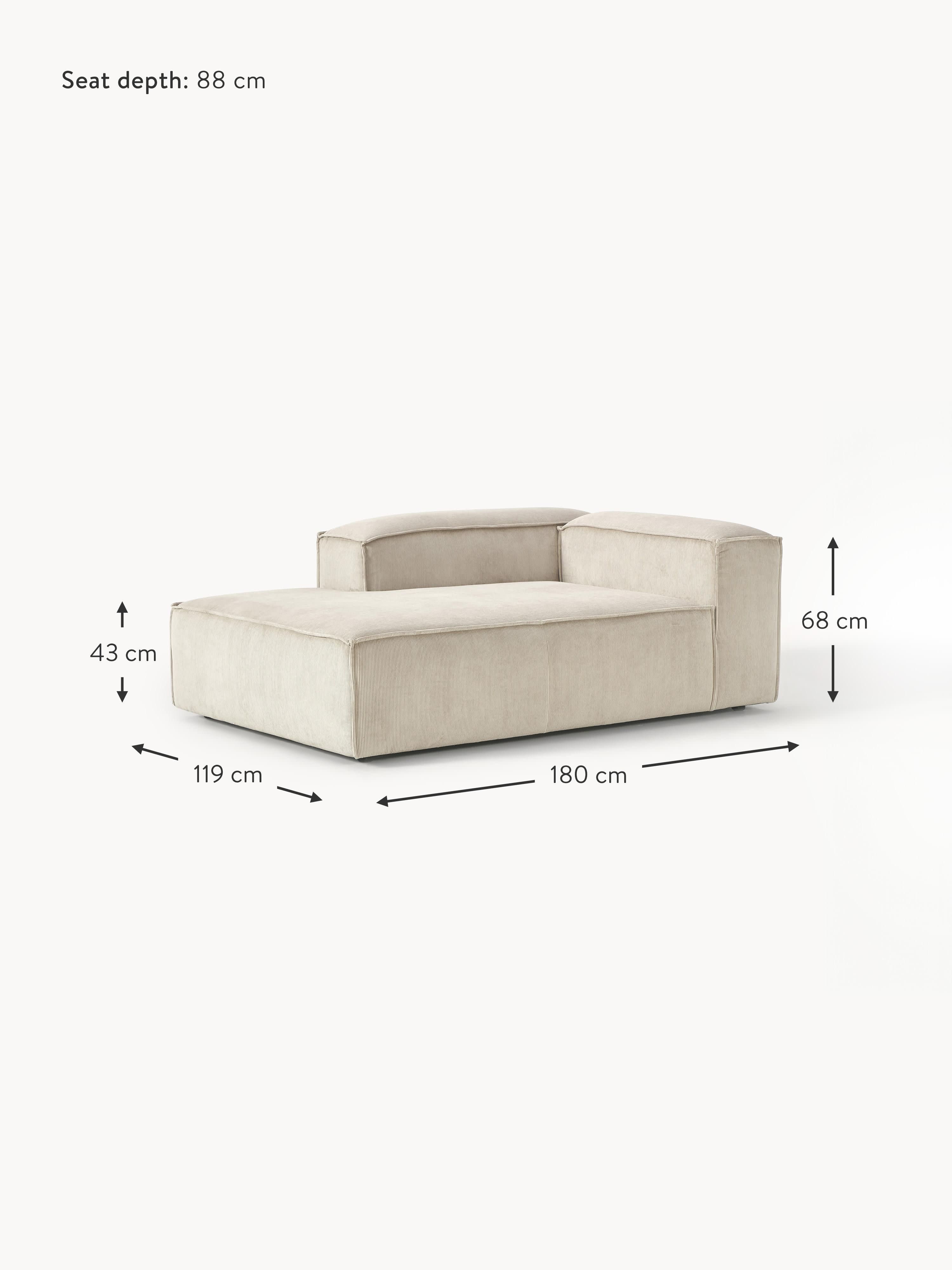 Lennon Corduroy Corner Chaise Module