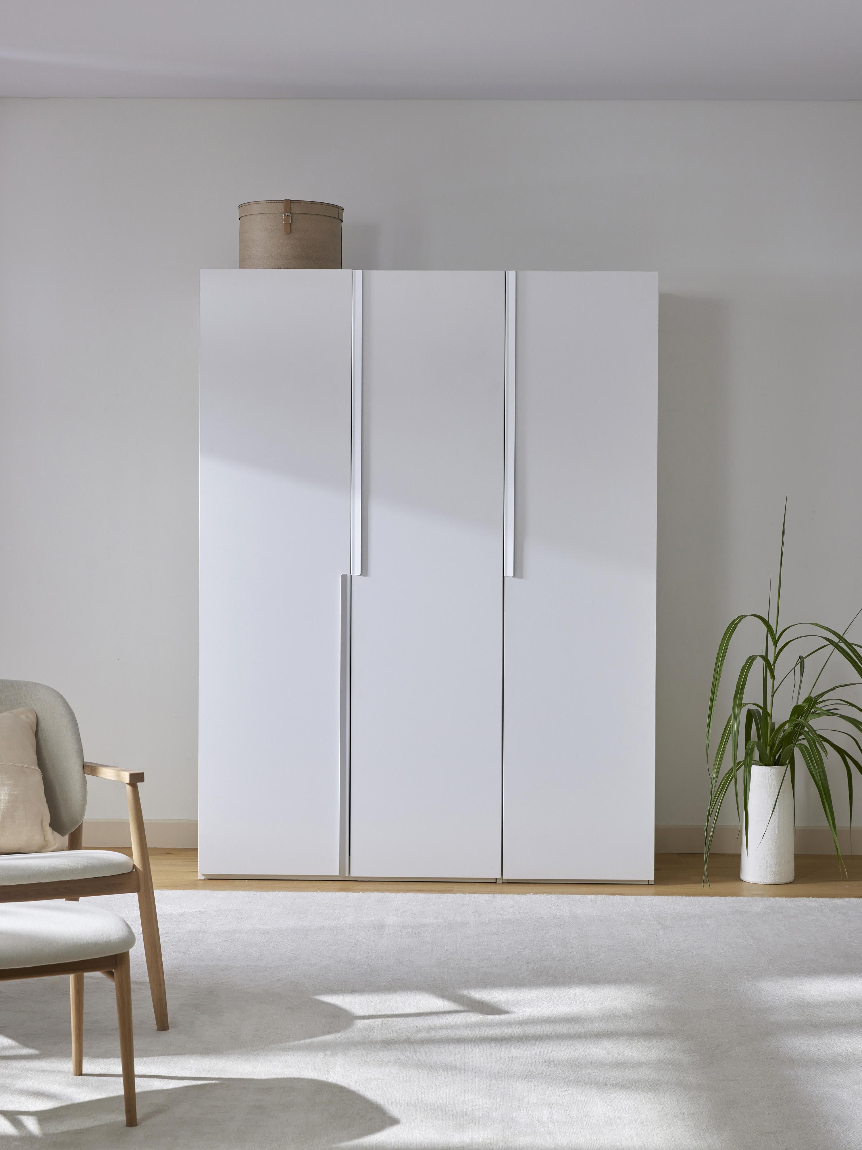 Leon Modular Hinged Door Wardrobe, 150 cm Wide, in various sizes
