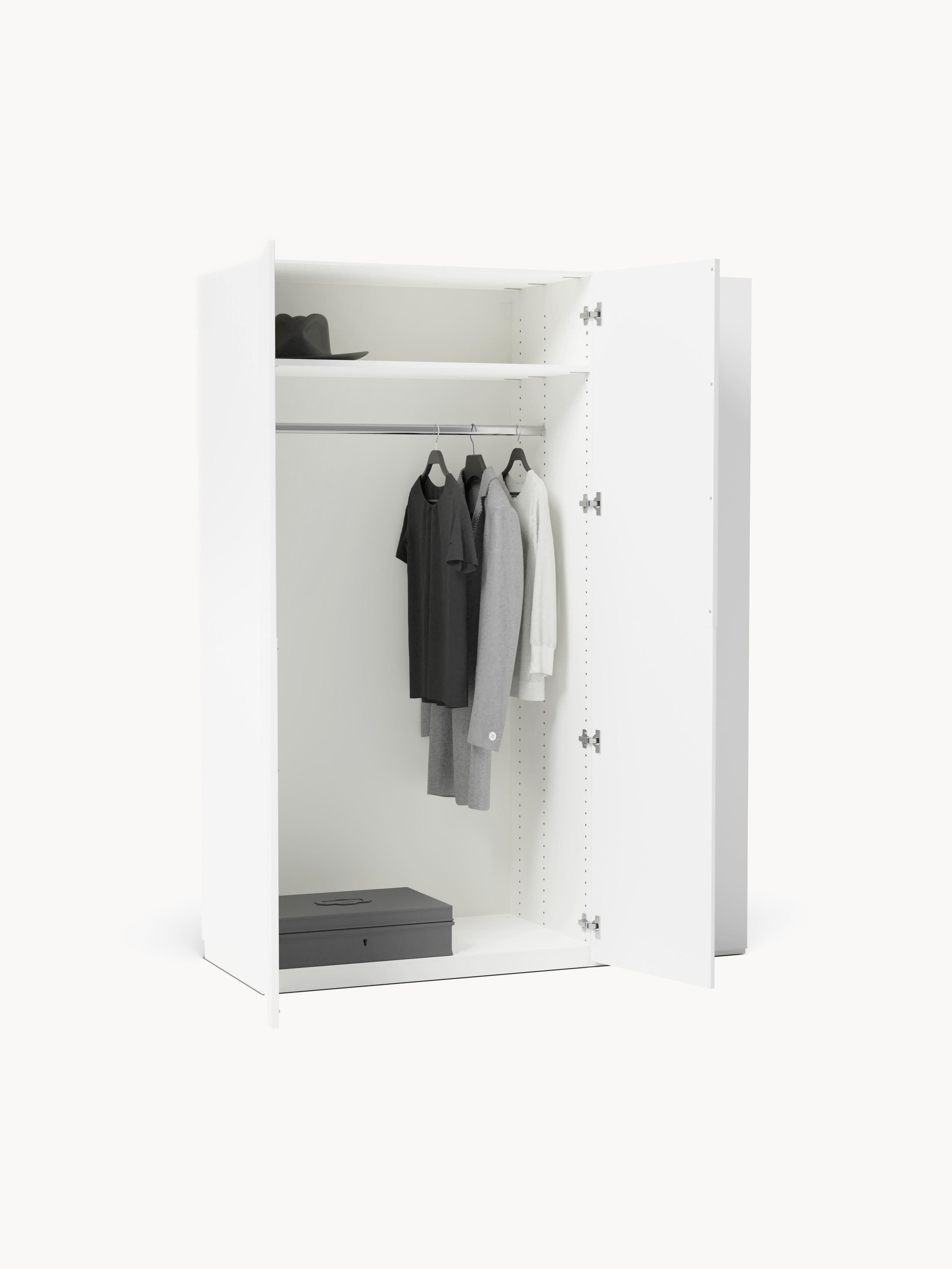 Leon Modular Hinged Door Wardrobe, 150 cm Wide, in various sizes