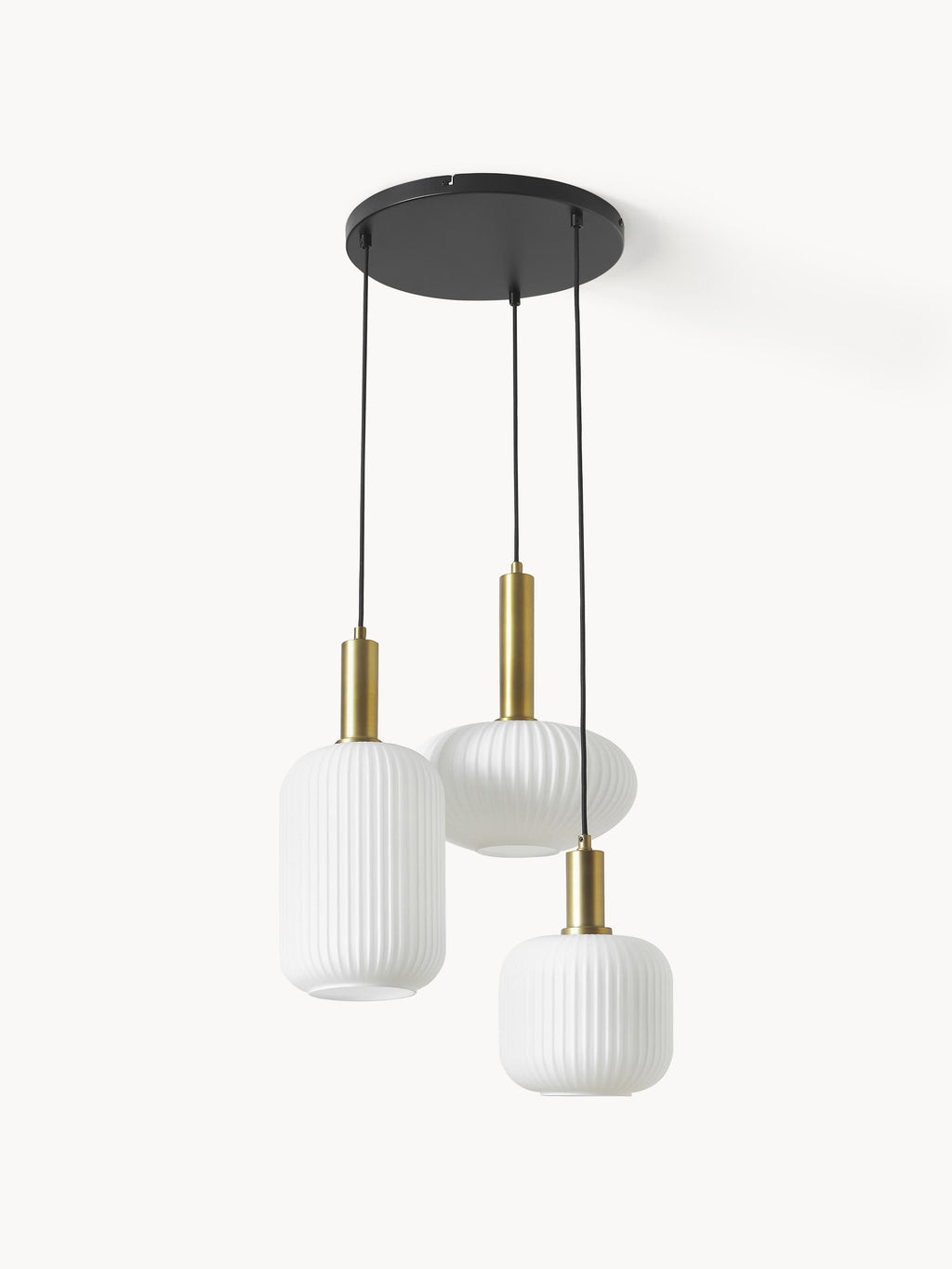 Candela Opal Glass Cluster Pendant Light