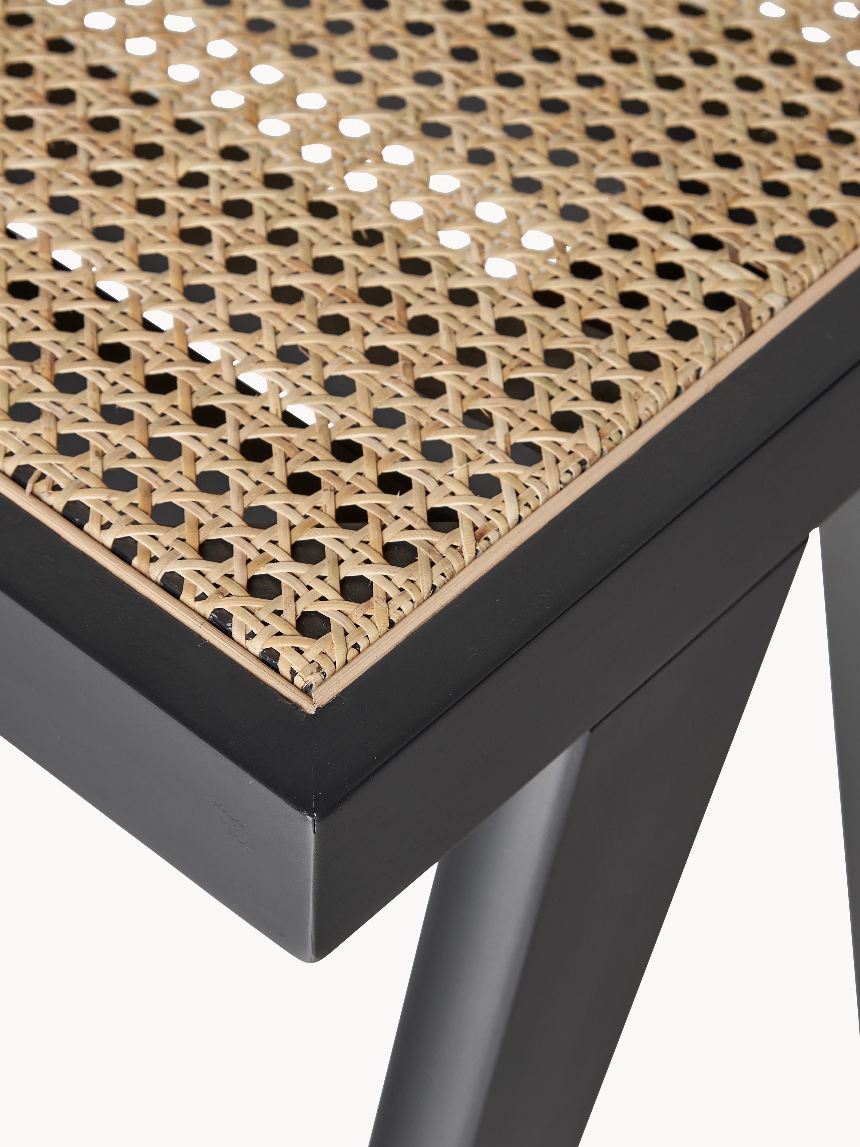Sissi Bench with Viennese Wickerwork