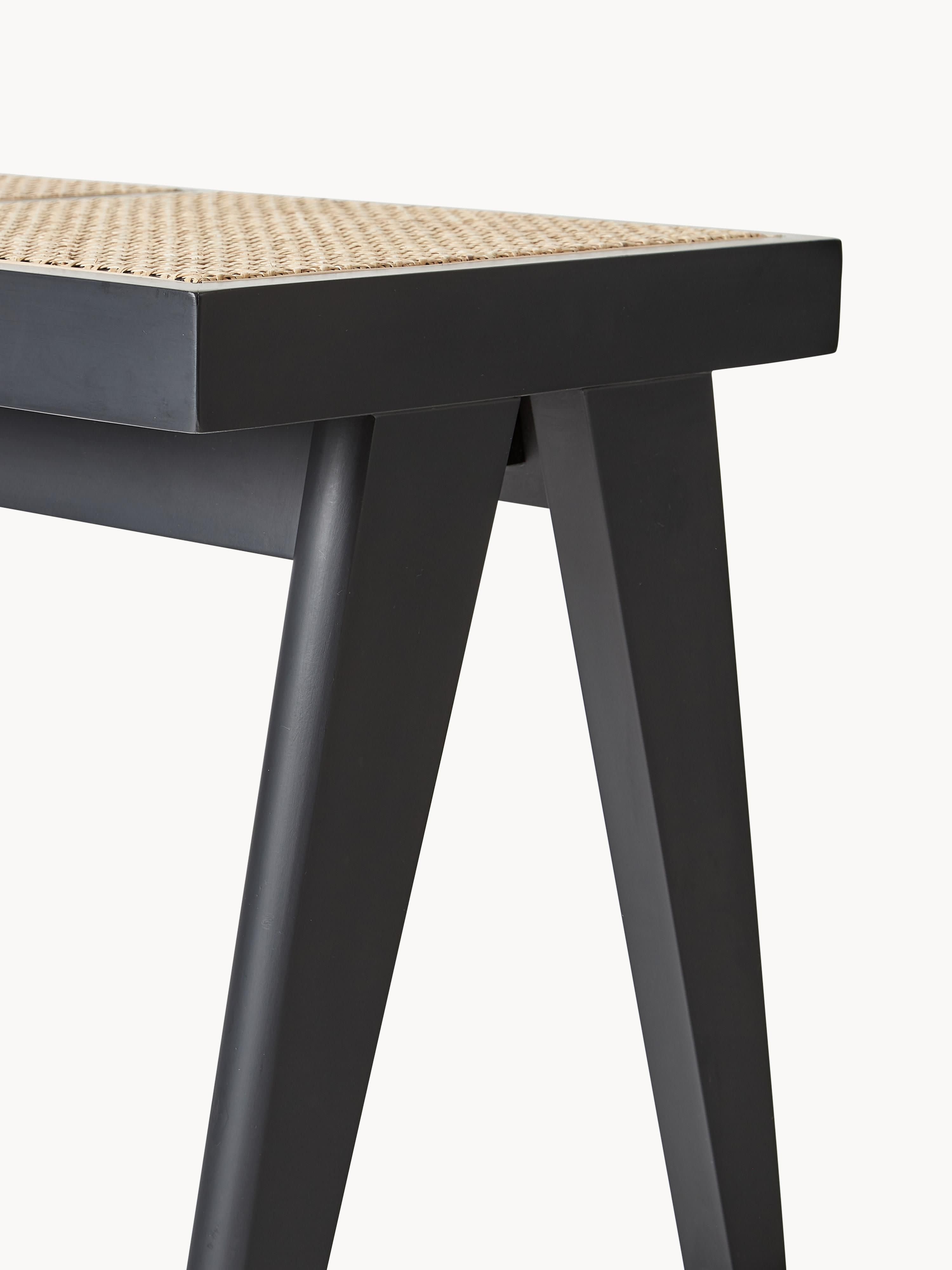 Sissi Bench with Viennese Wickerwork