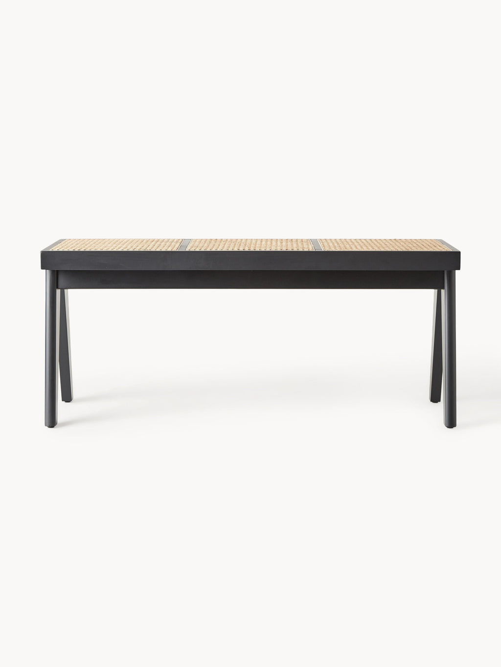 Sissi Bench with Viennese Wickerwork