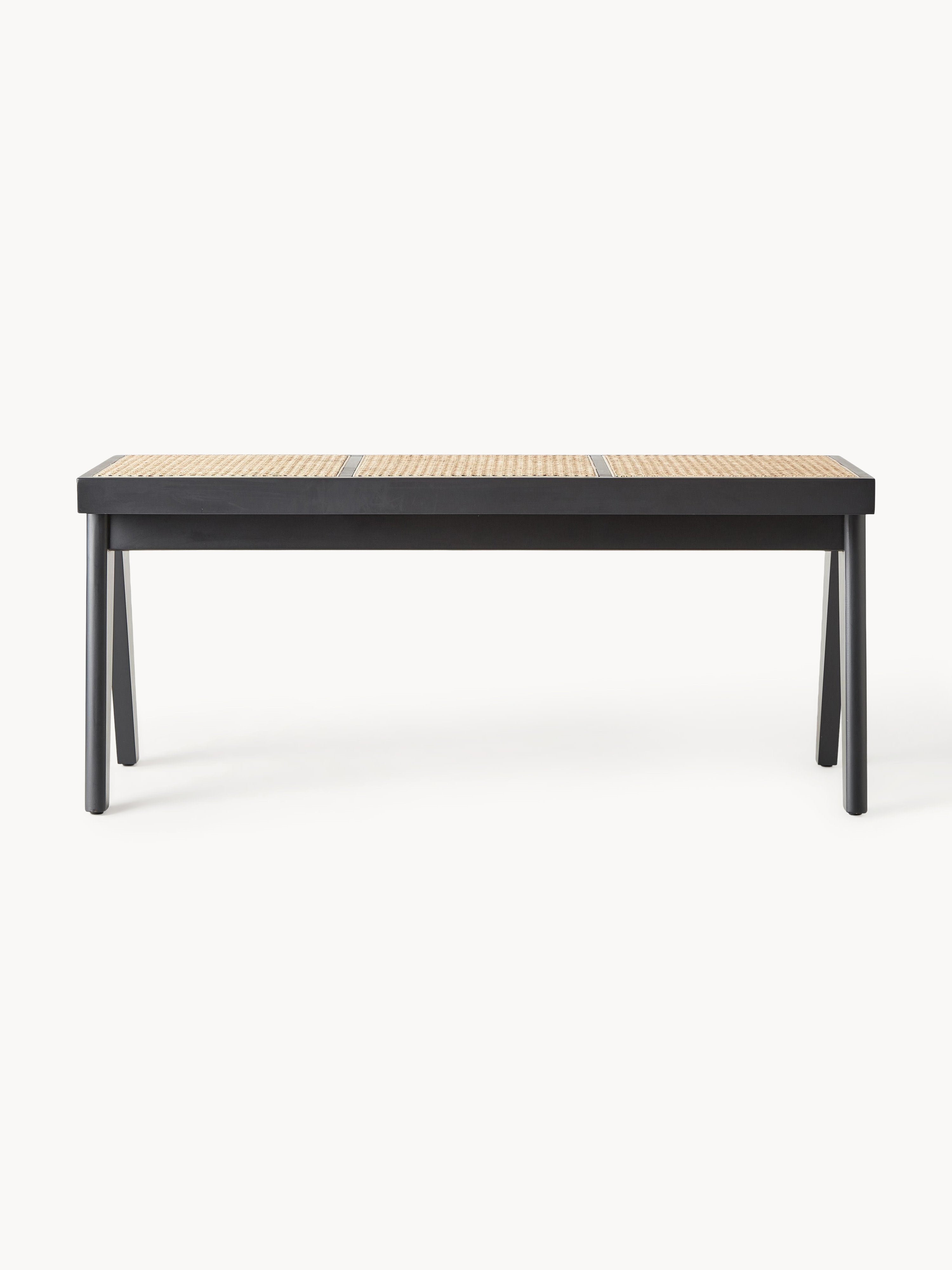 Sissi Bench with Viennese Wickerwork