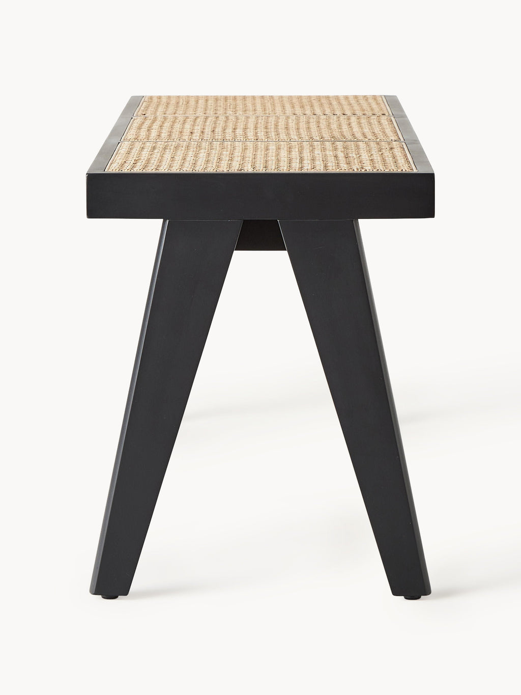Sissi Bench with Viennese Wickerwork