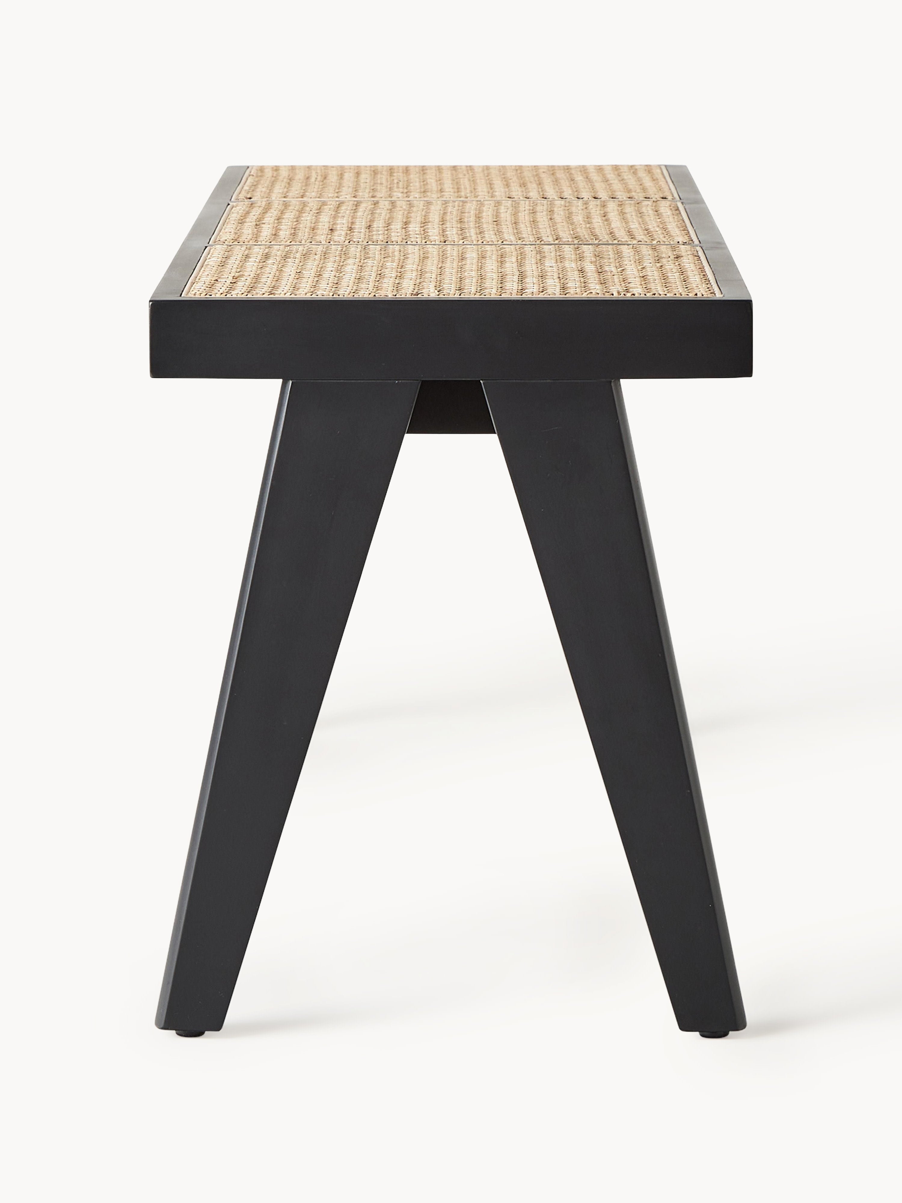 Sissi Bench with Viennese Wickerwork