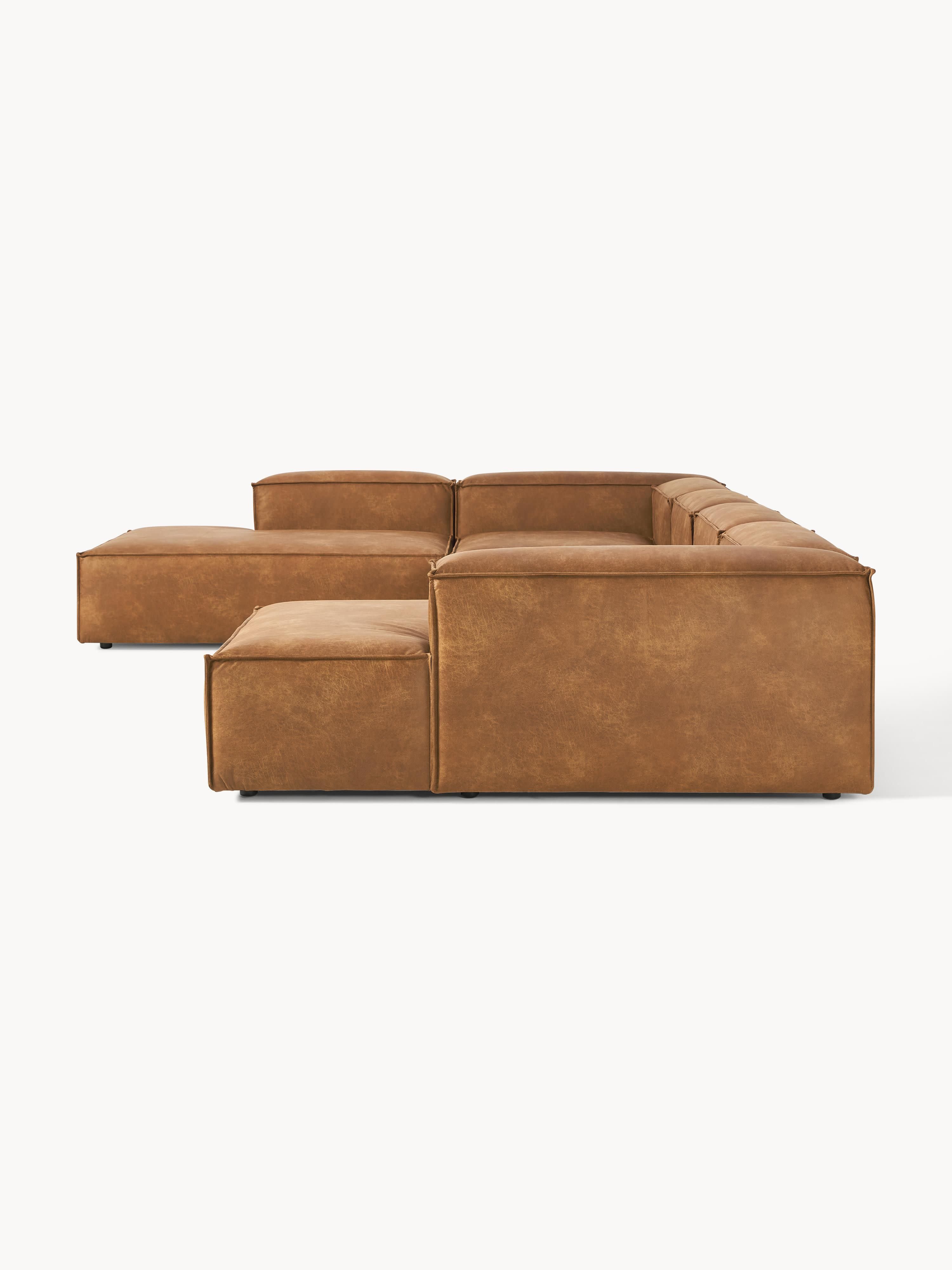 Lennon XL Leather Modular Sofa