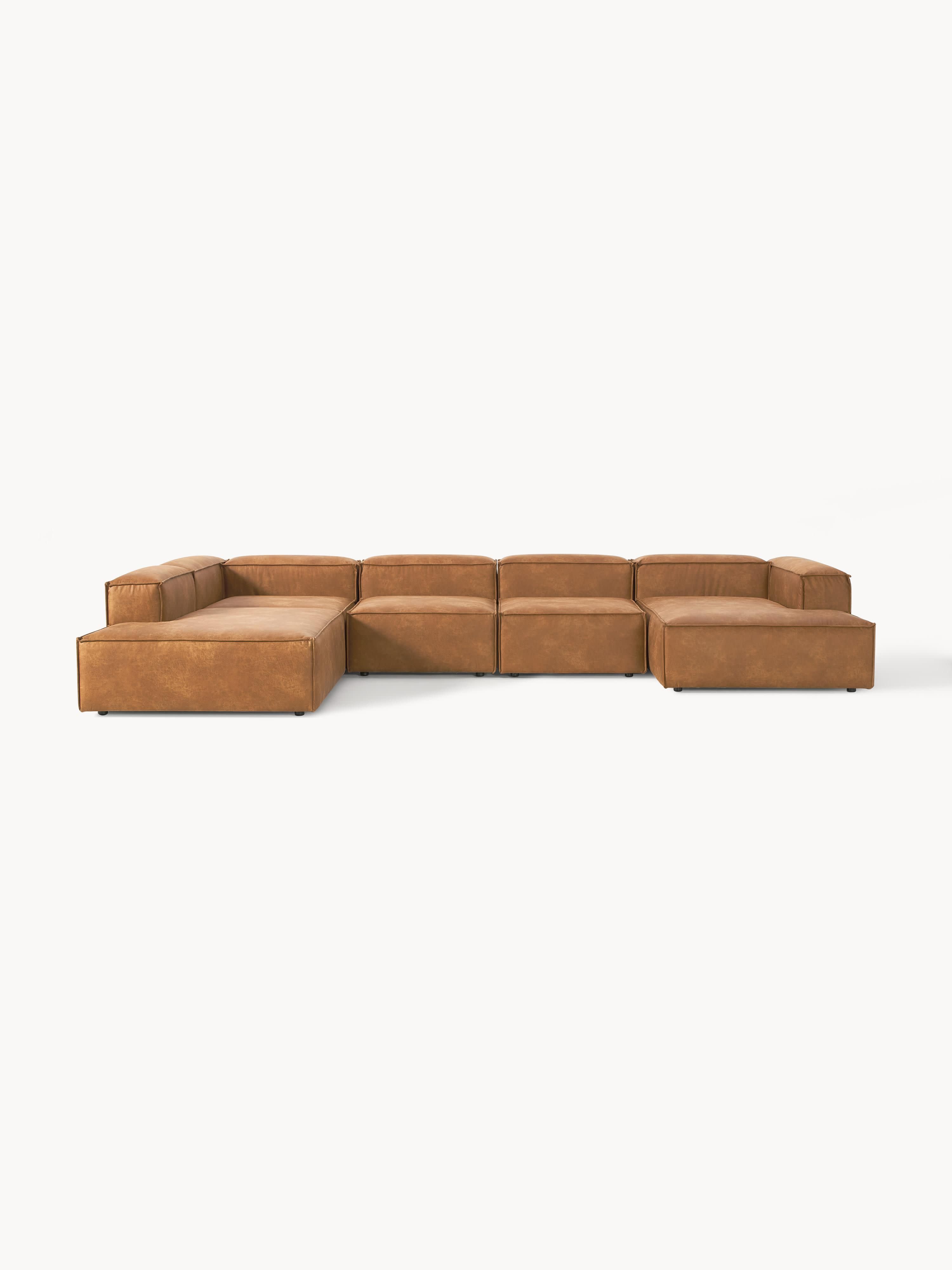Lennon XL Leather Modular Sofa