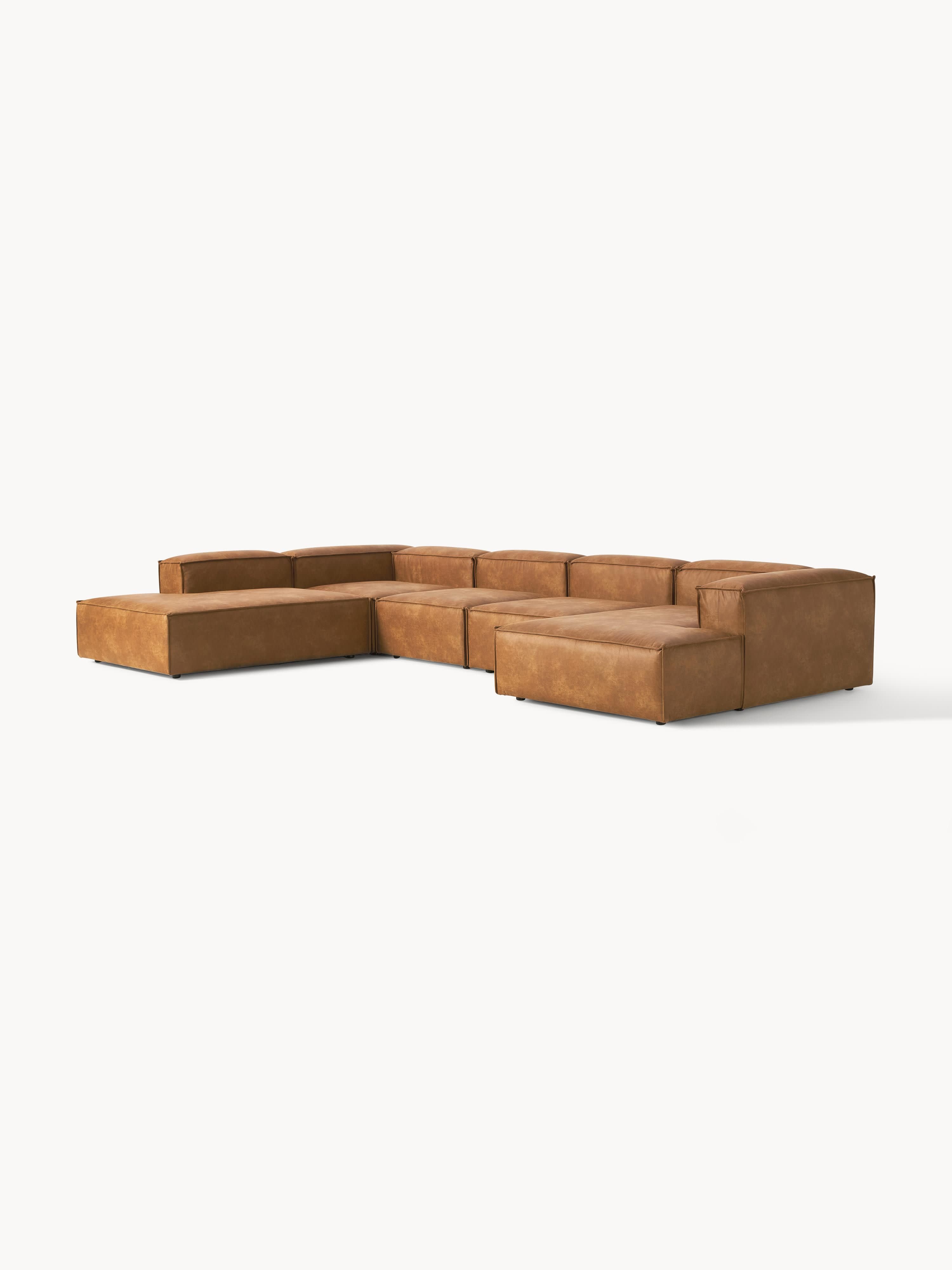 Lennon XL Leather Modular Sofa