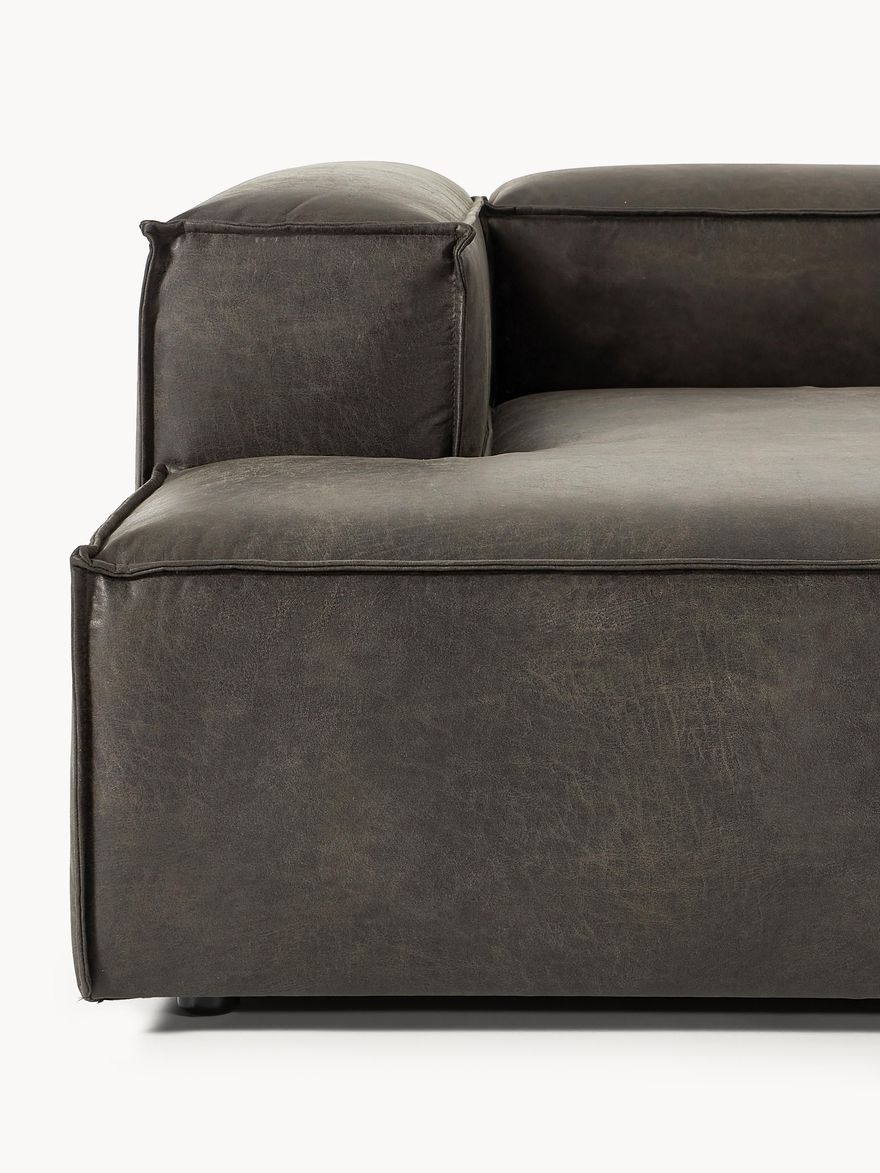 Lennon Leather Corner Chaise Module