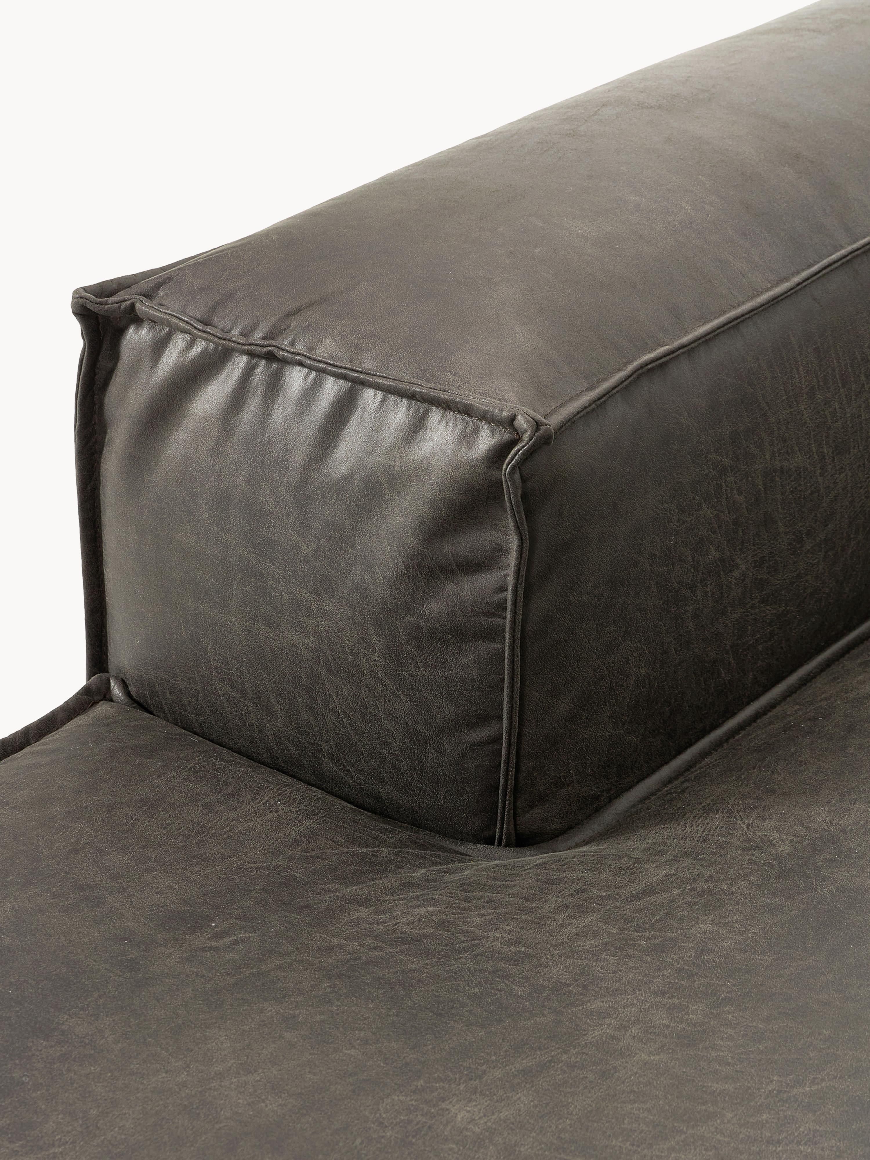 Lennon Leather Corner Chaise Module