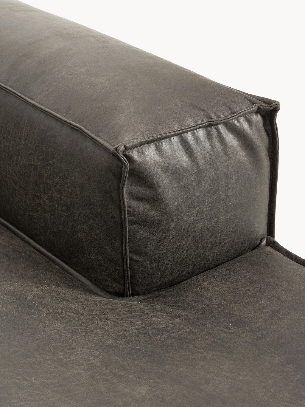 Lennon Leather Corner Chaise Module