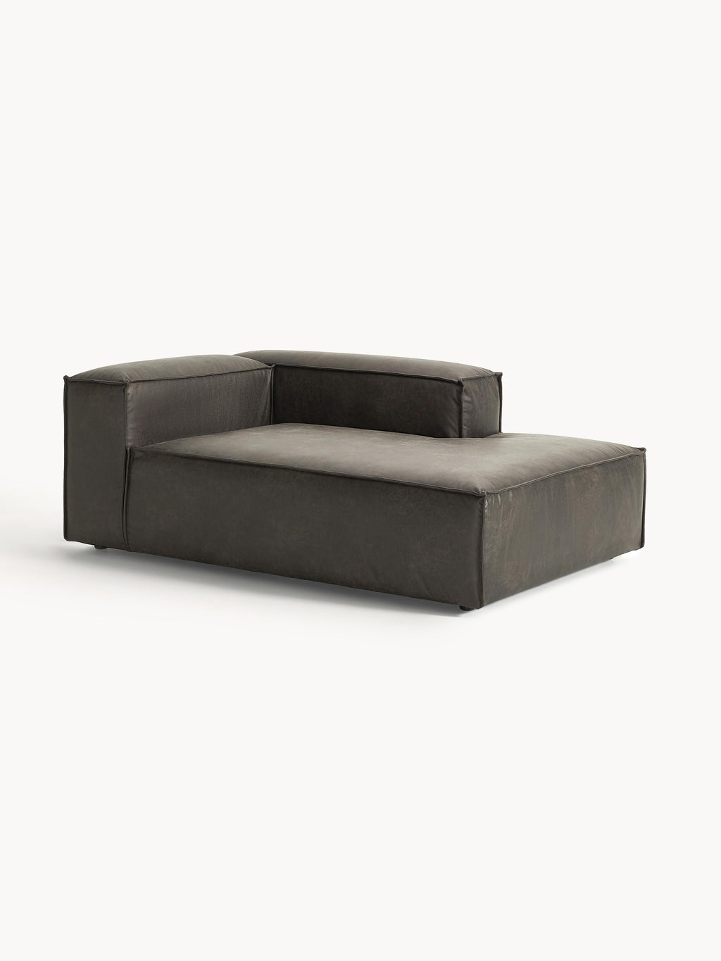 Lennon Leather Corner Chaise Module