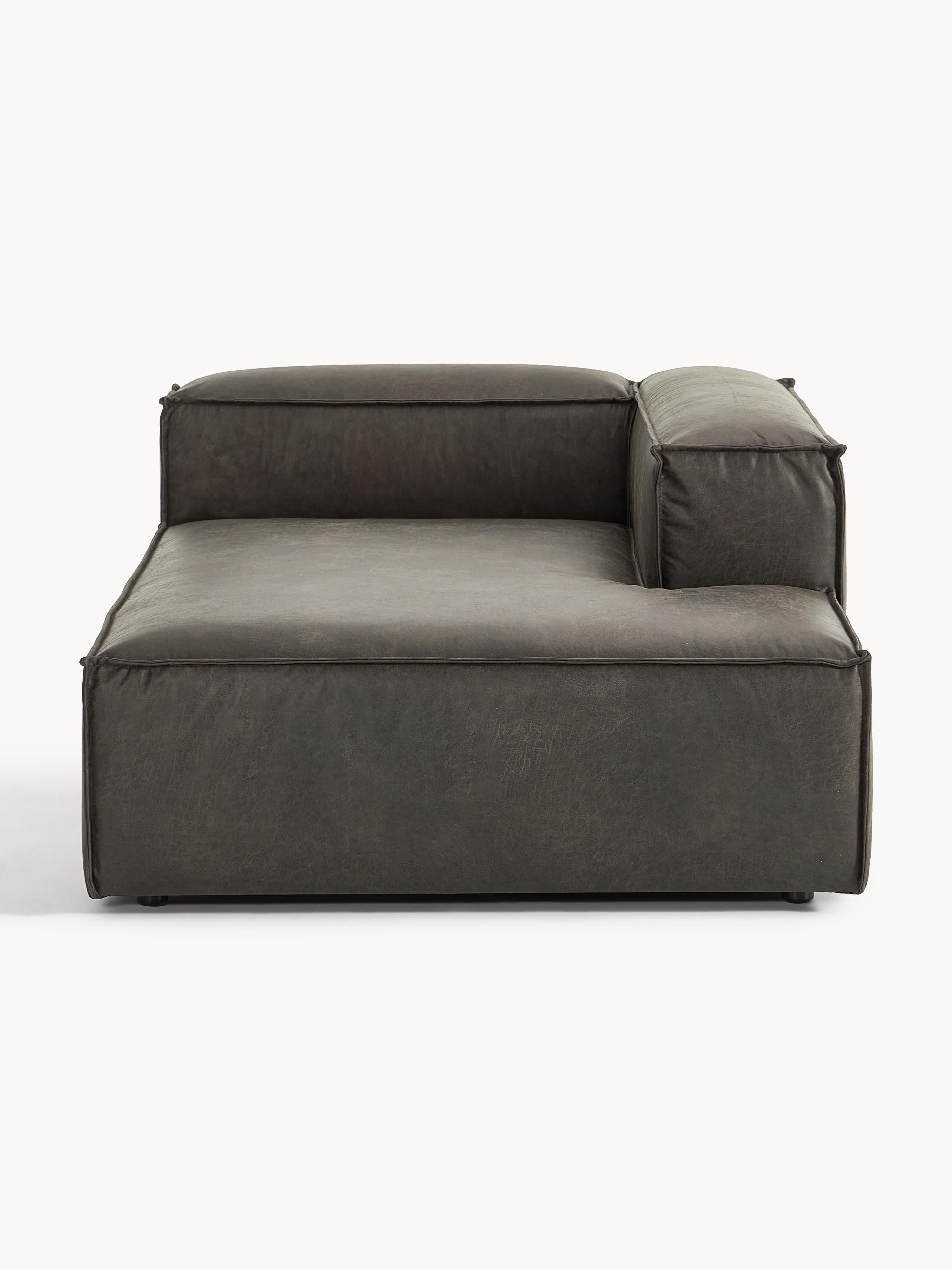 Lennon Leather Corner Chaise Module