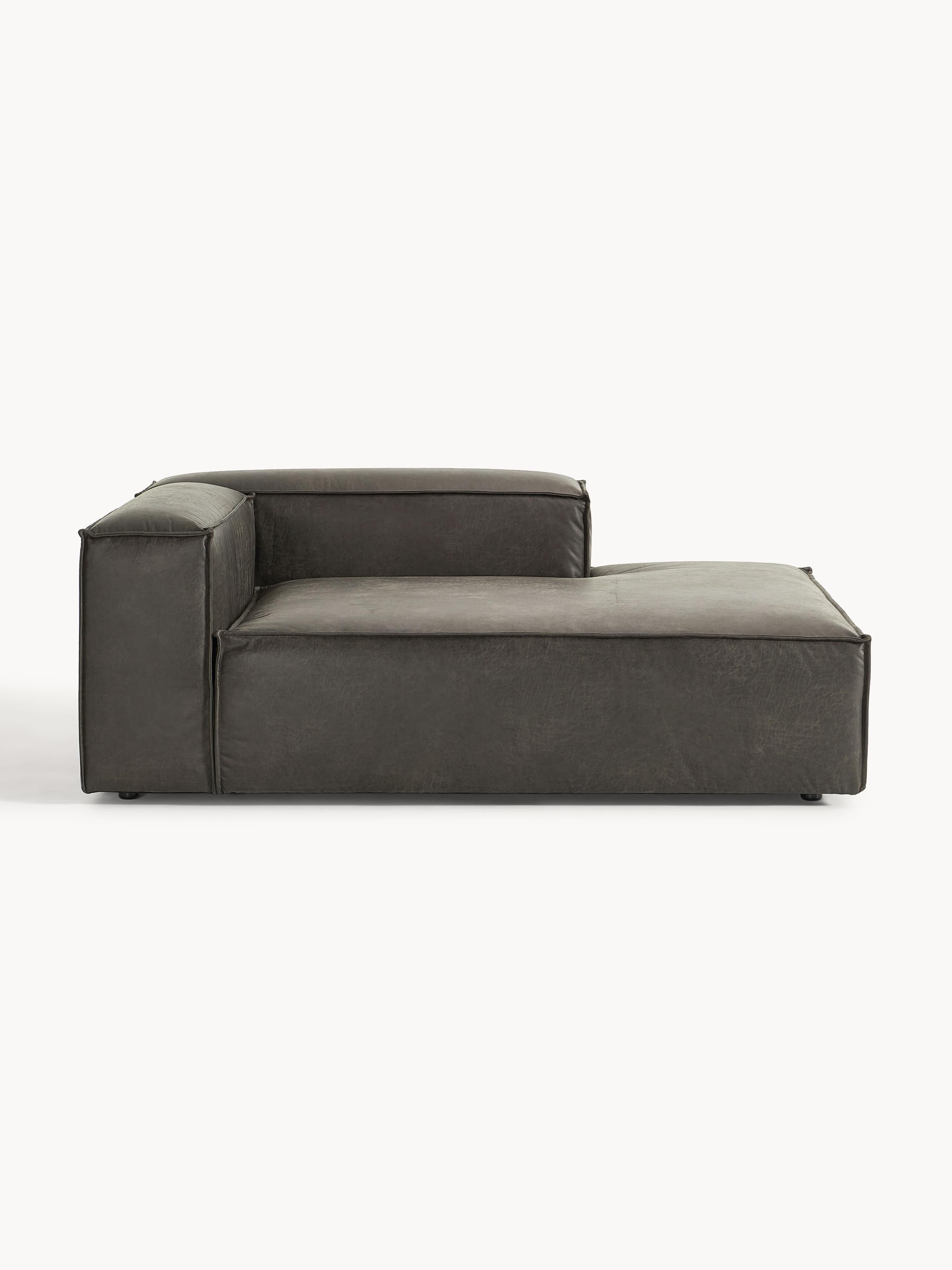 Lennon Leather Corner Chaise Module