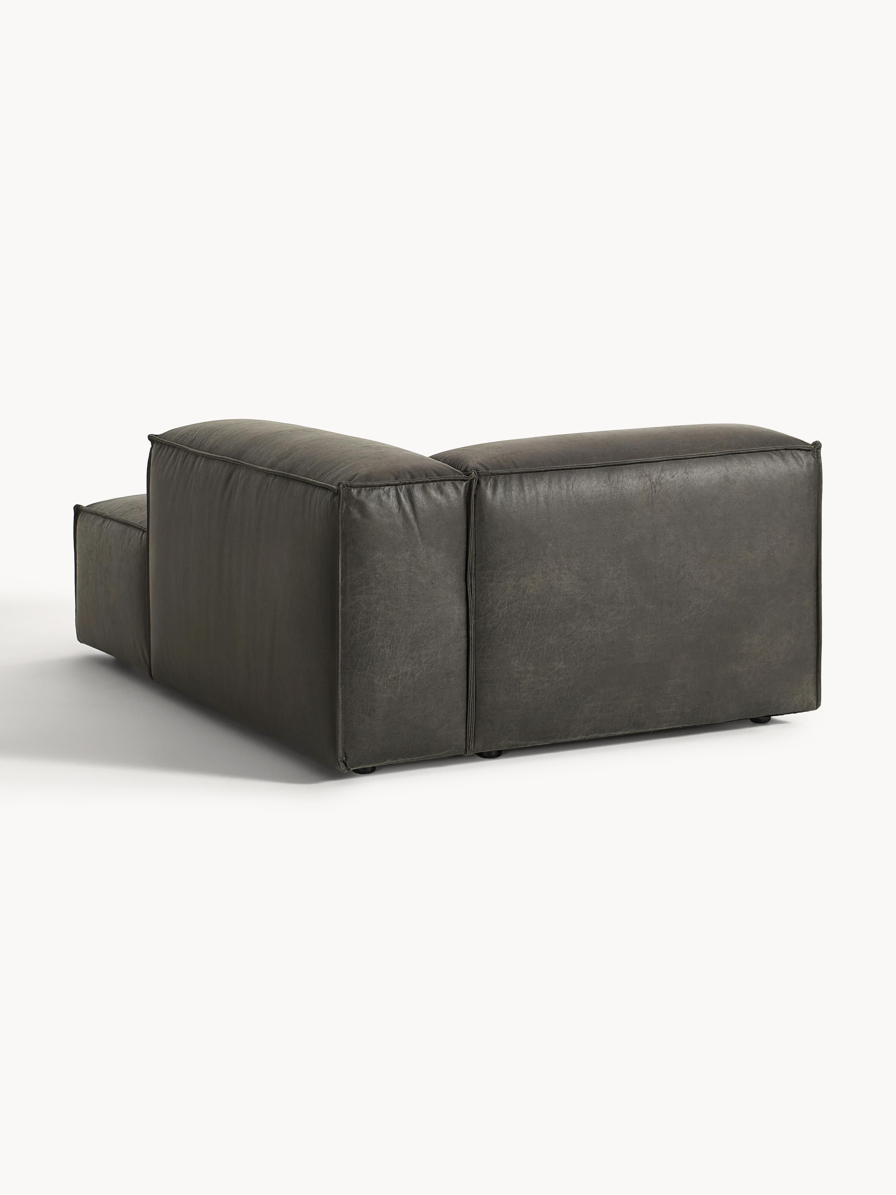 Lennon Leather Corner Chaise Module