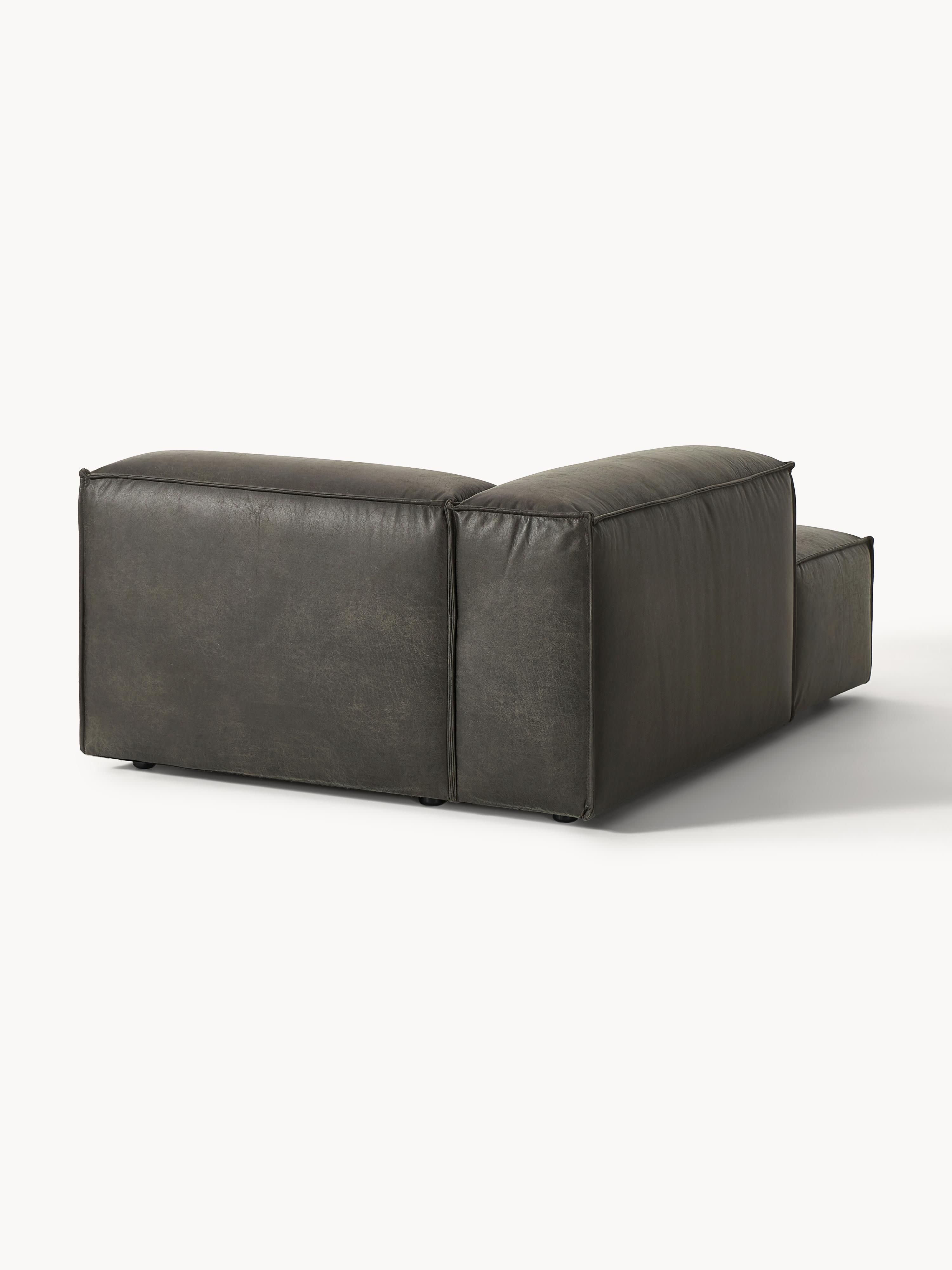 Lennon Leather Corner Chaise Module